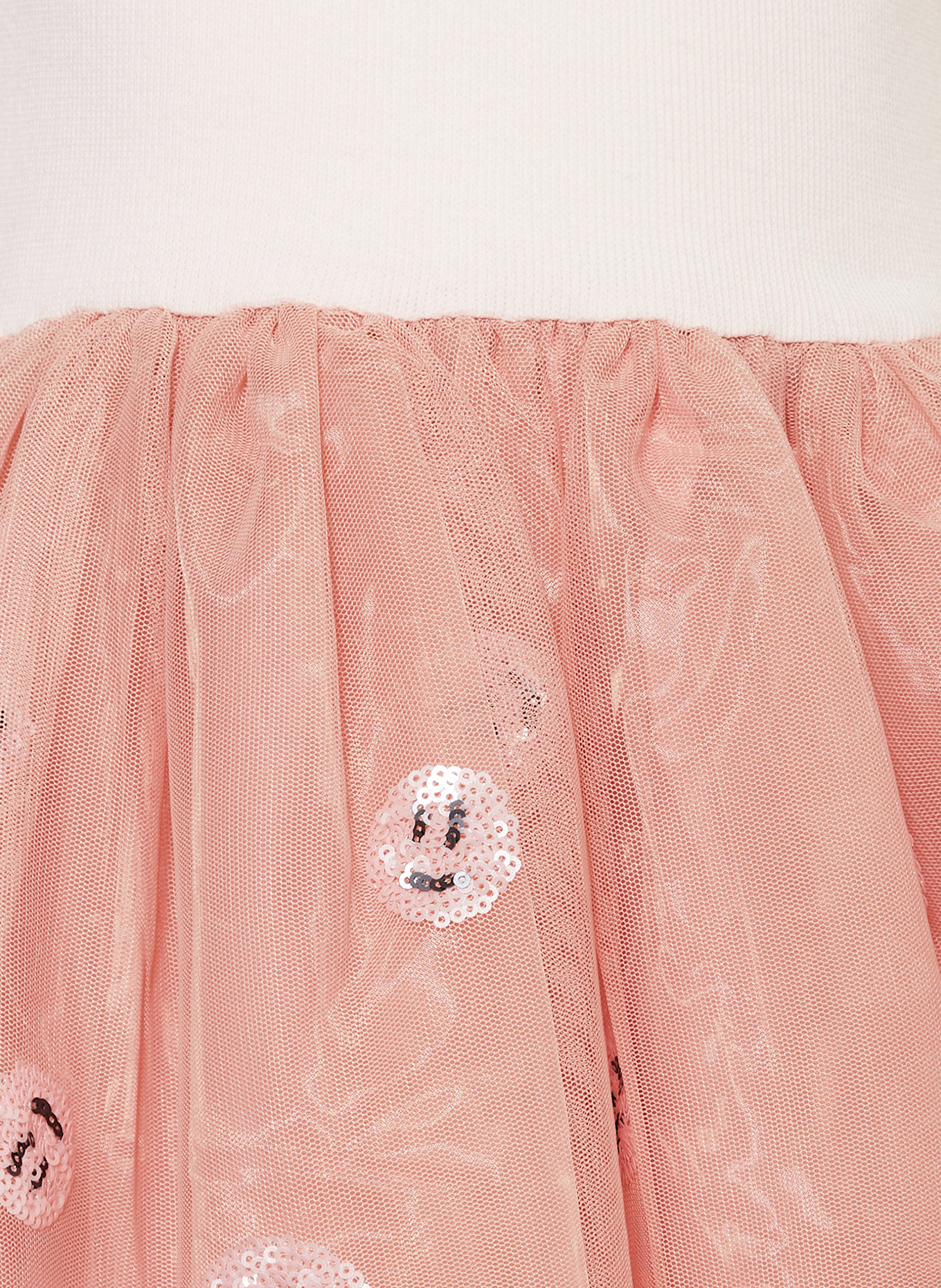 molo Kleid im Materialmix: HELLROSA / ROSÉ