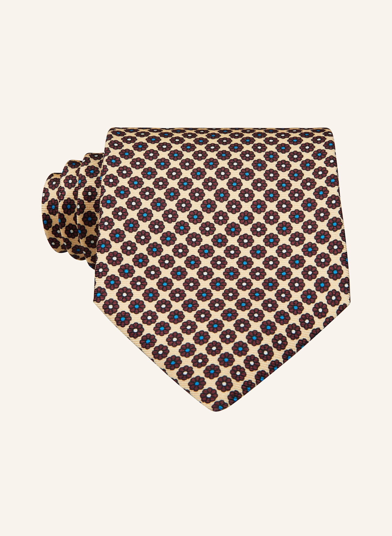 VIOLA MILANO Tie: YELLOW / BROWN / TURQUOISE