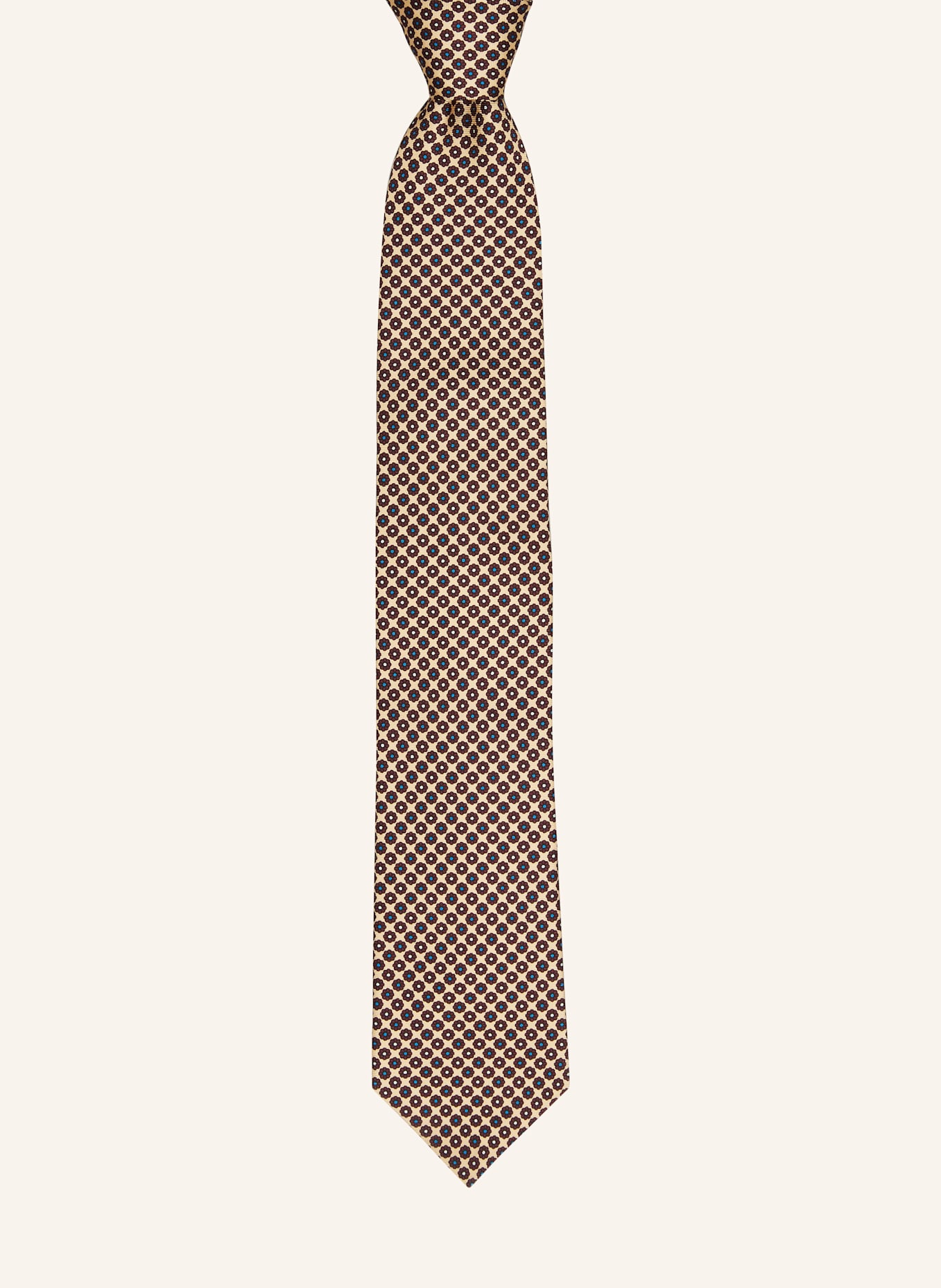 VIOLA MILANO Tie: YELLOW / BROWN / TURQUOISE