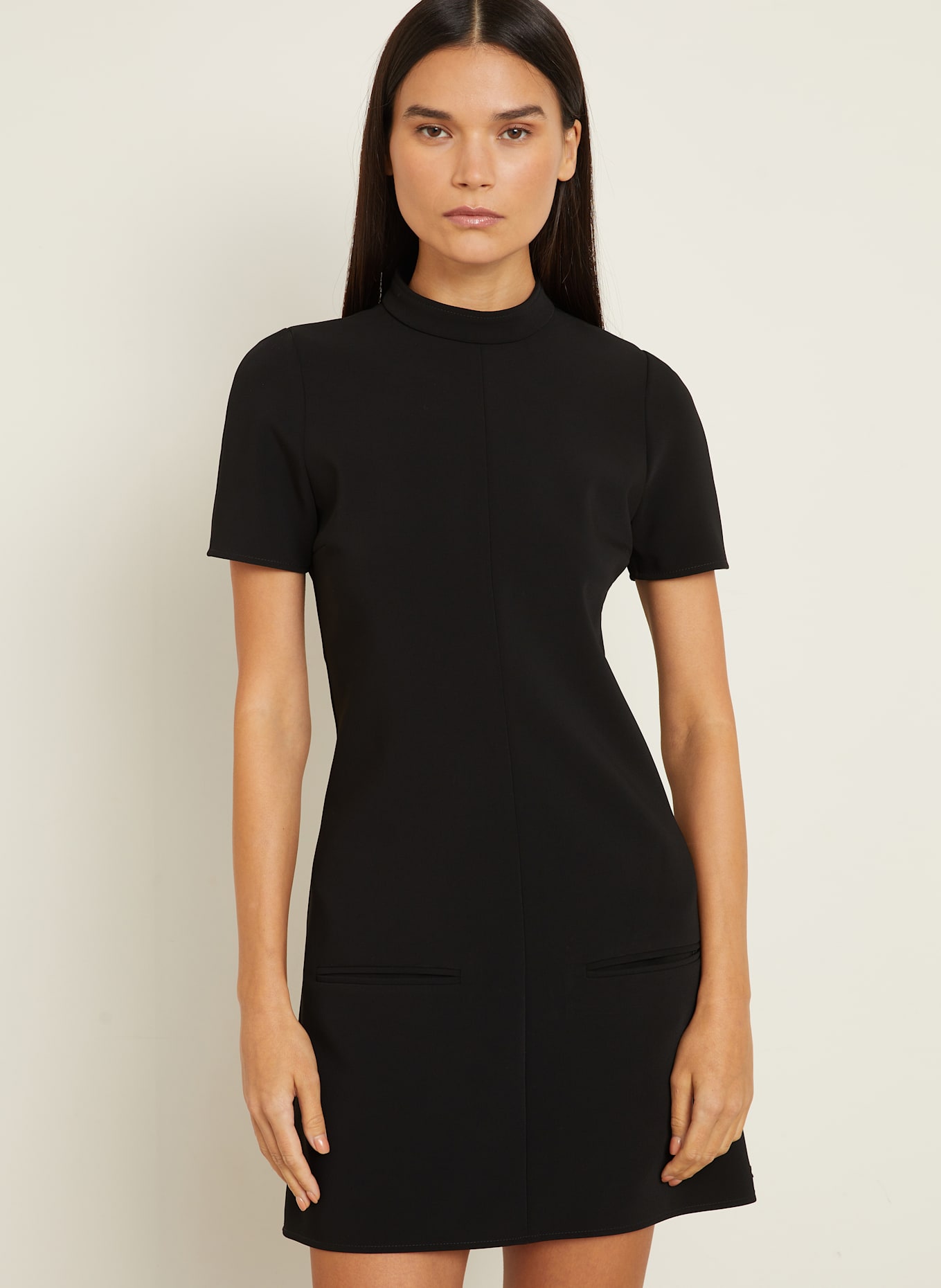 Courrèges Kleid: SCHWARZ