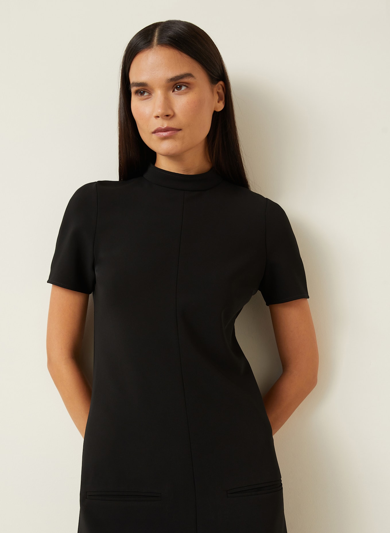 Courrèges Kleid: SCHWARZ