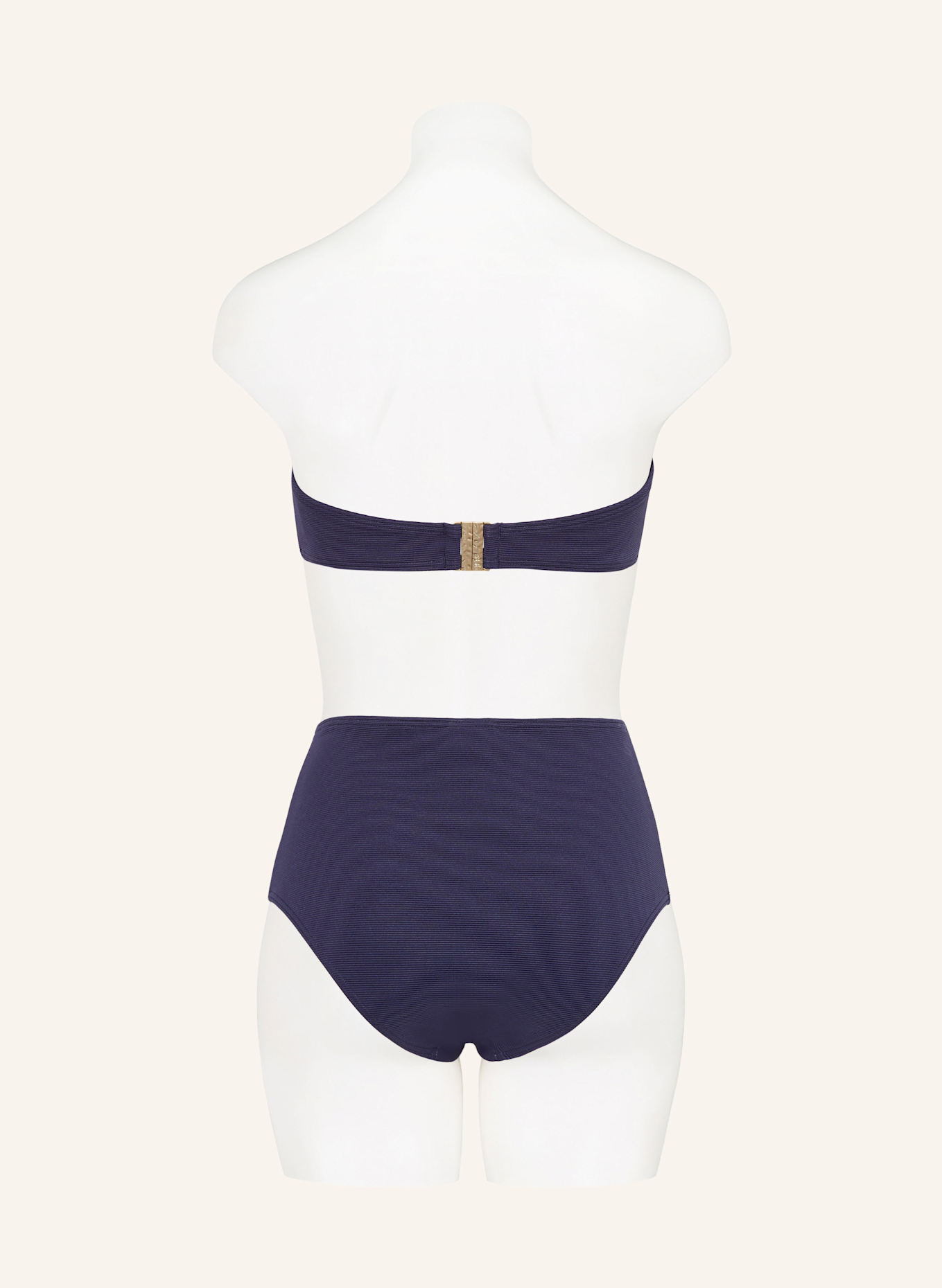 JETS Australia Bandeau-Bikini-Top ISLA: DUNKELBLAU