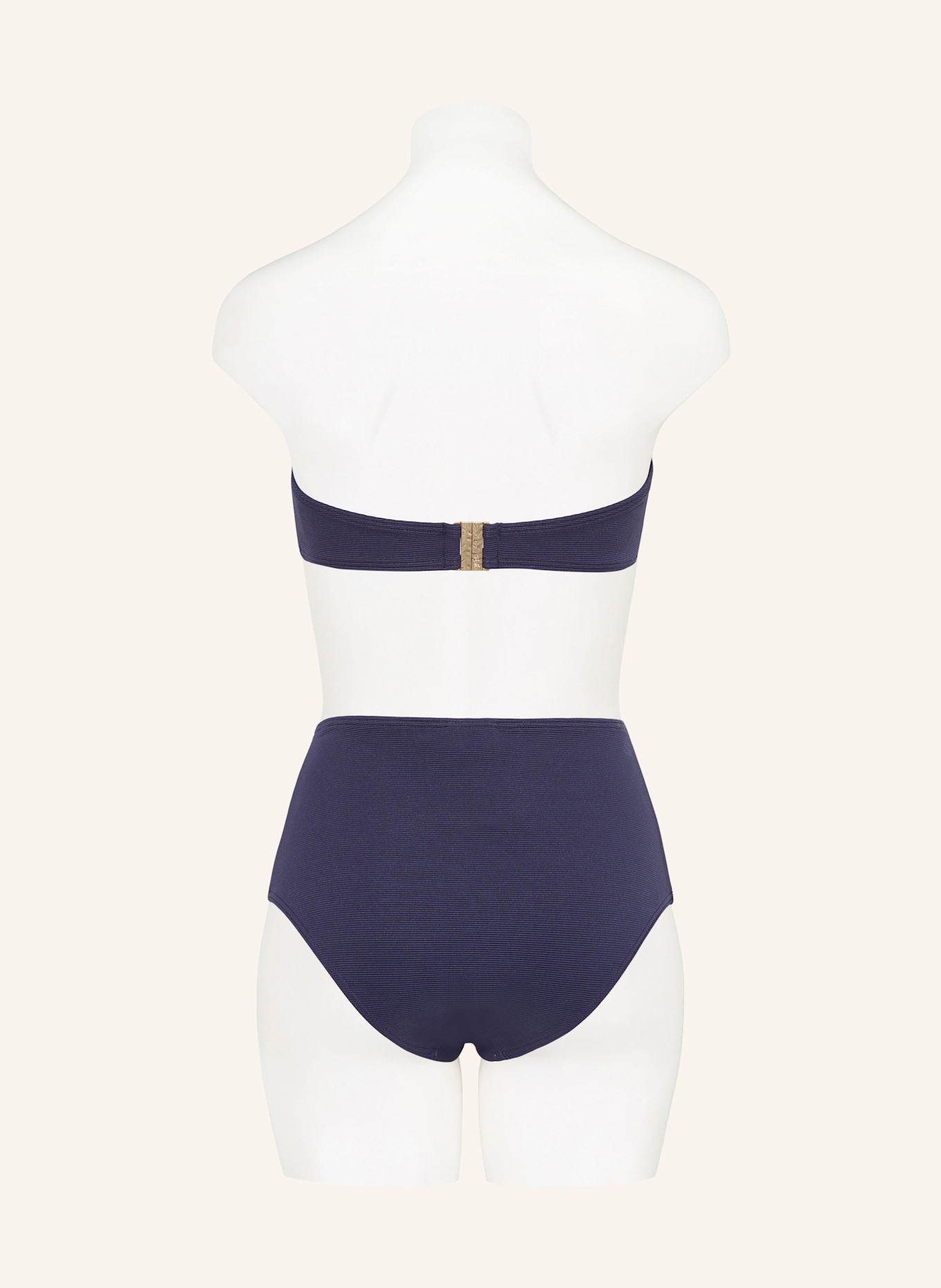 JETS Australia Bandeau-Bikini-Top ISLA: DUNKELBLAU