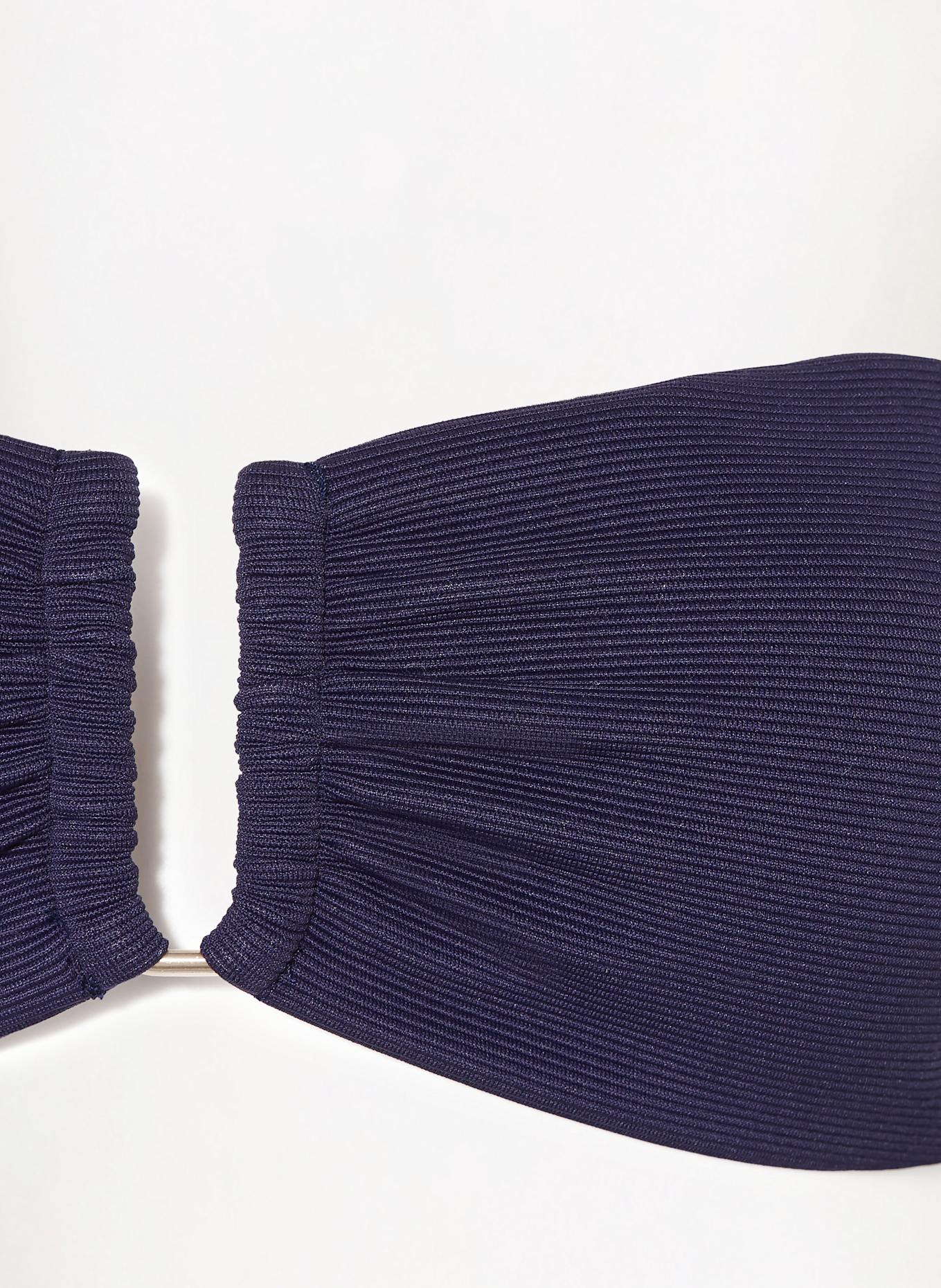 JETS Australia Bandeau-Bikini-Top ISLA: DUNKELBLAU