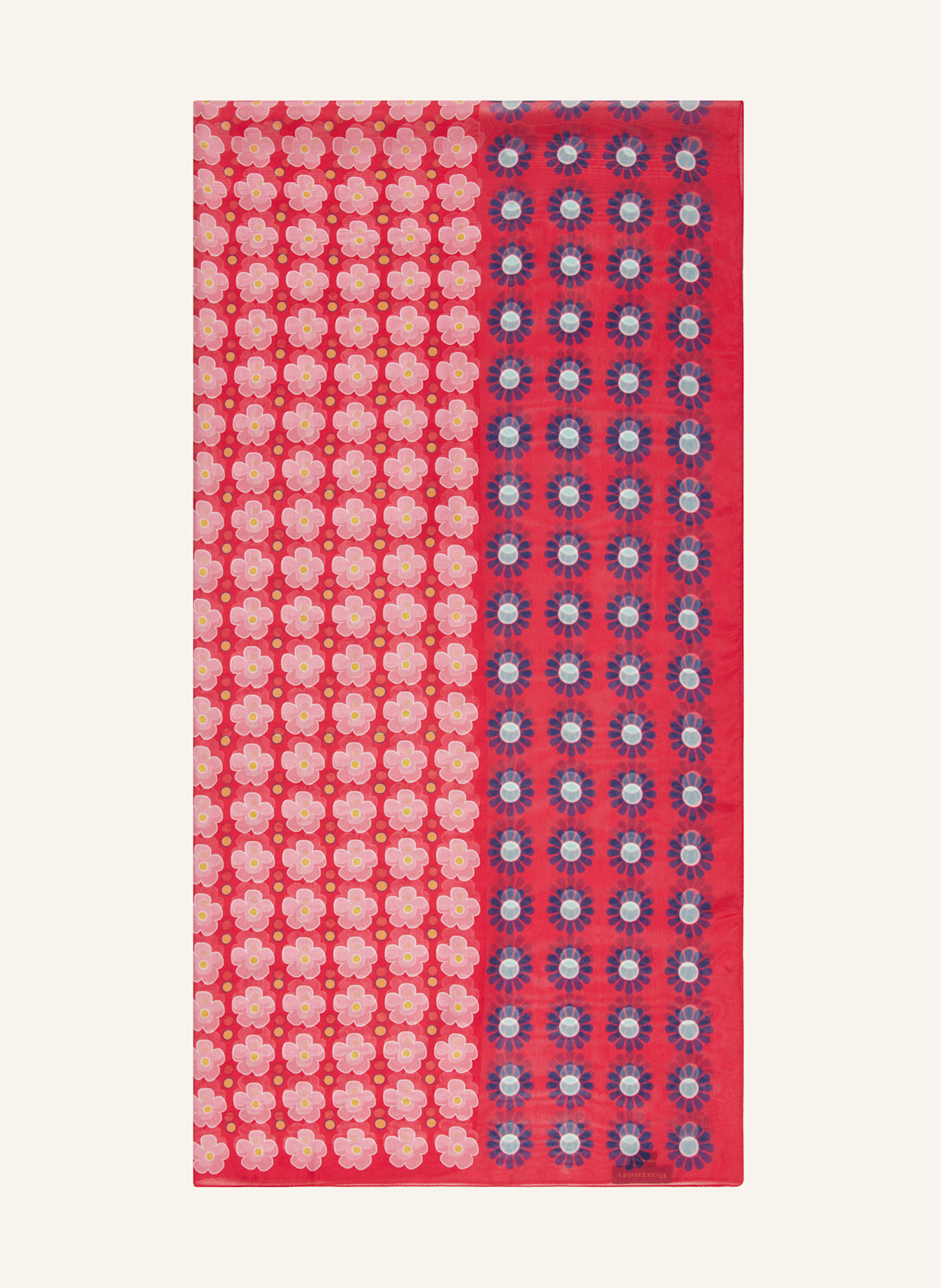 Barbieri Silk scarf: PINK / PINK