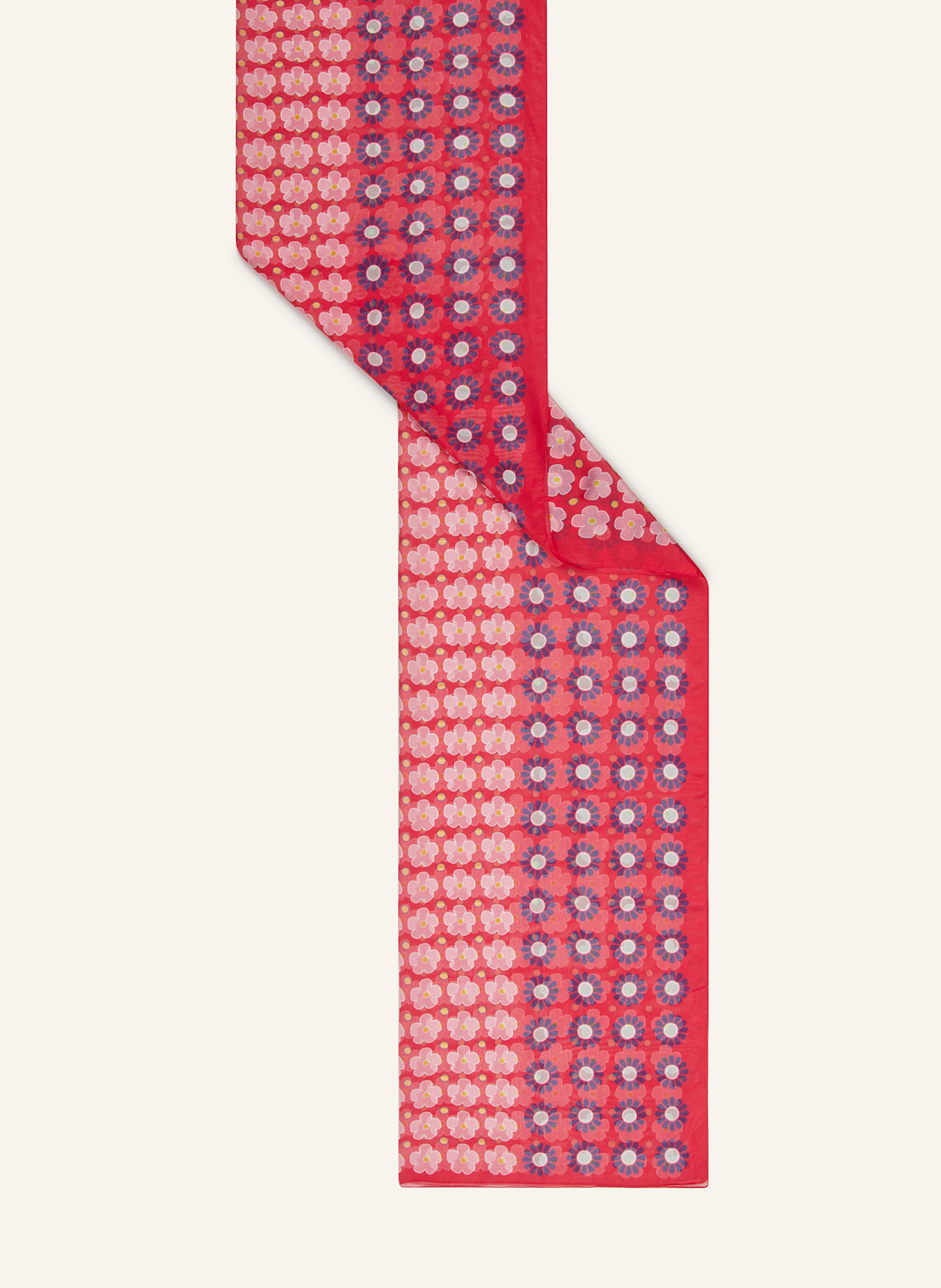 Barbieri Silk scarf: PINK / PINK