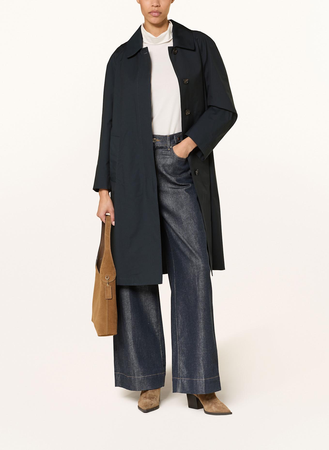 Max Mara The Cube Trenchcoat ORLEANS: DUNKELBLAU