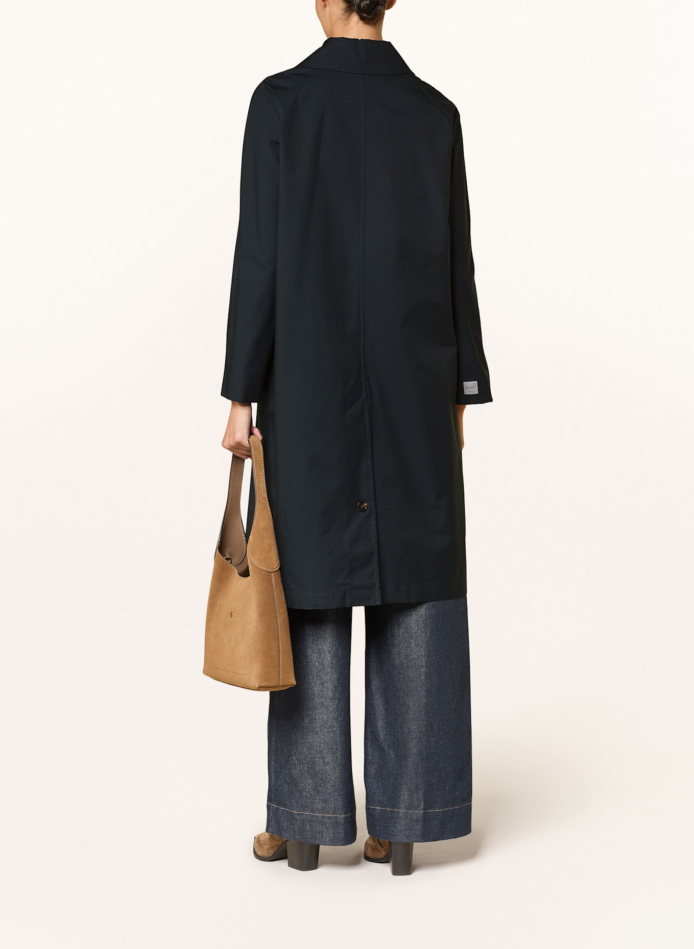 Max Mara The Cube Trenchcoat ORLEANS: DUNKELBLAU