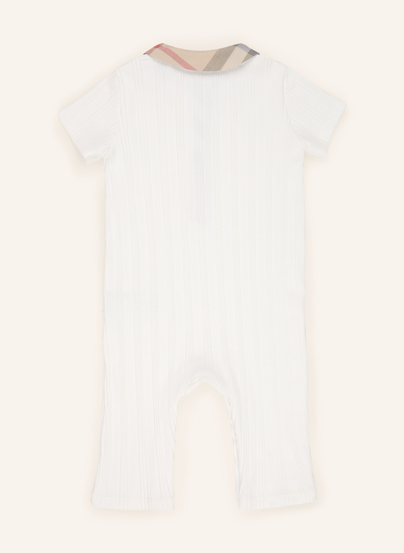BURBERRY Strampler: ECRU