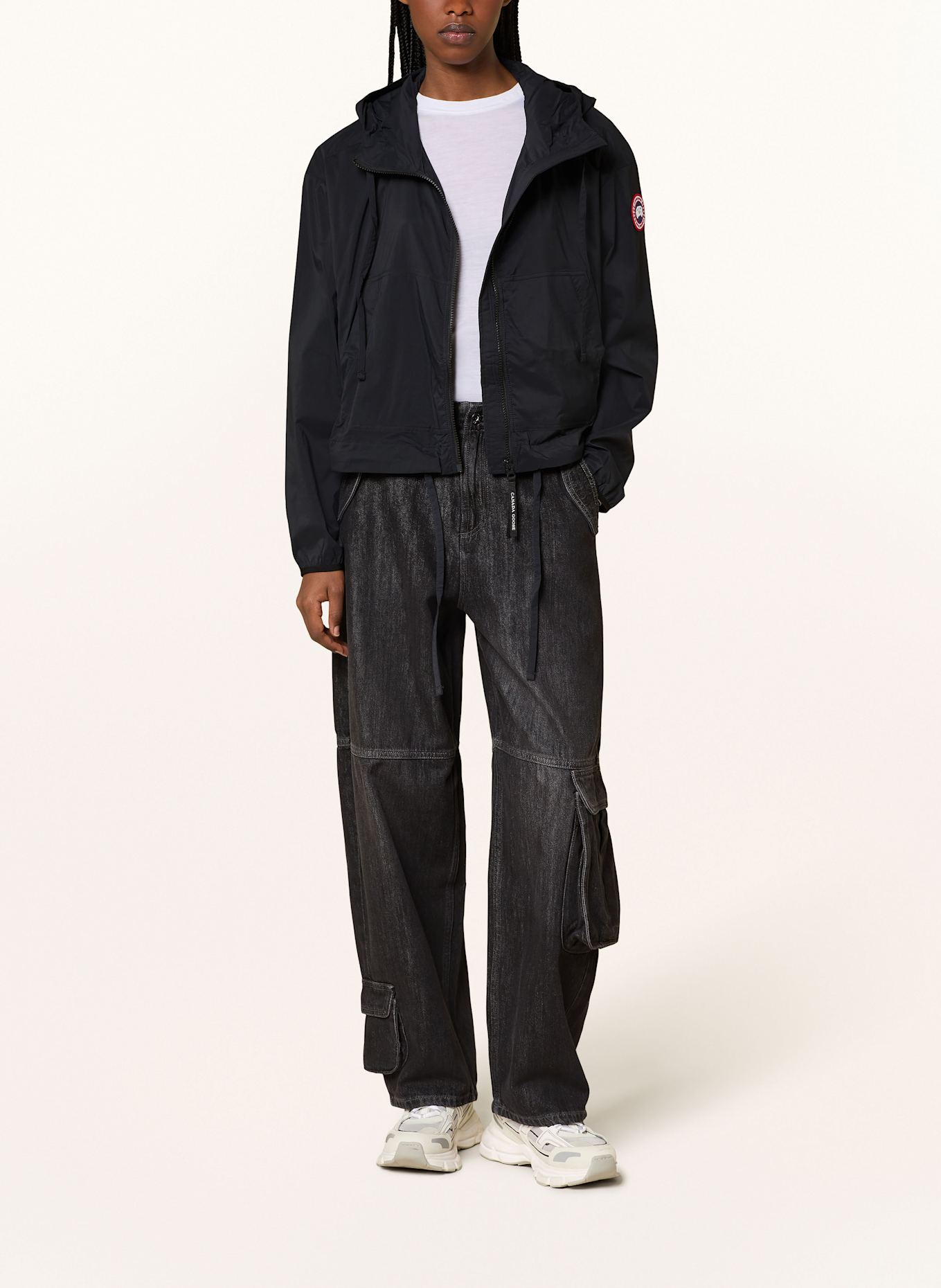 CANADA GOOSE Windbreaker KASLO: BLACK