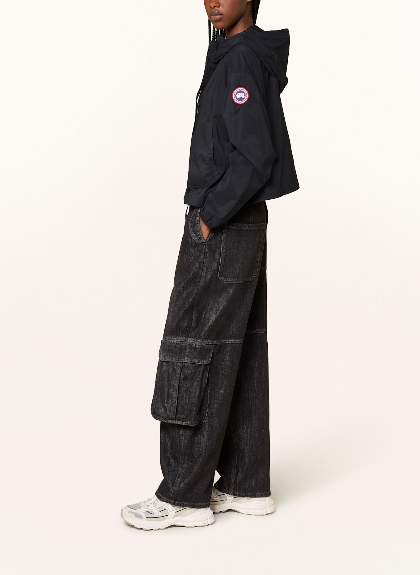 CANADA GOOSE Windbreaker KASLO: BLACK