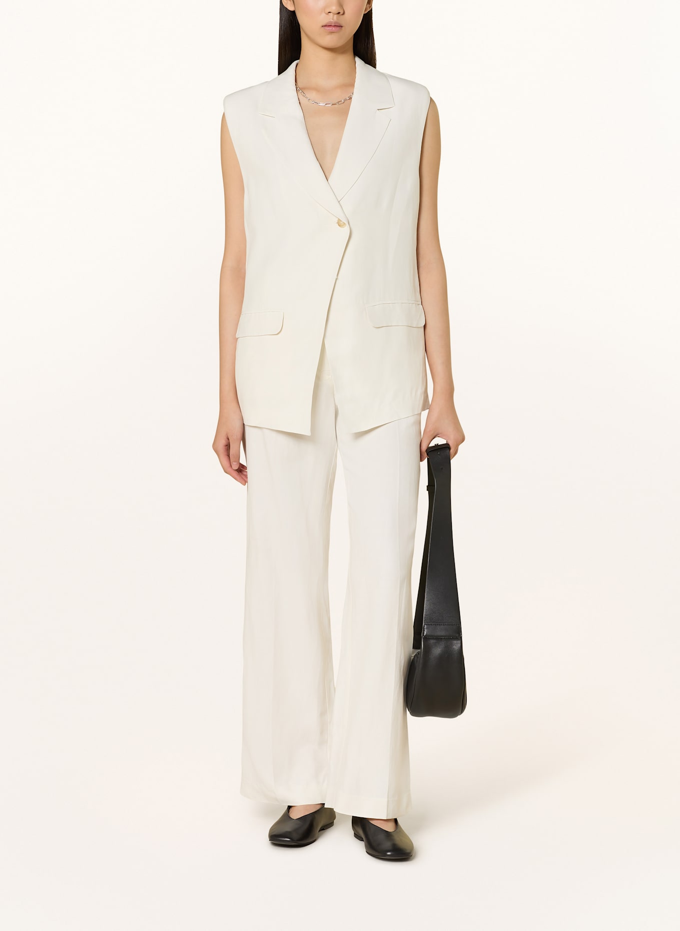 SAMSØE SAMSØE Blazerweste SATHENA: ECRU