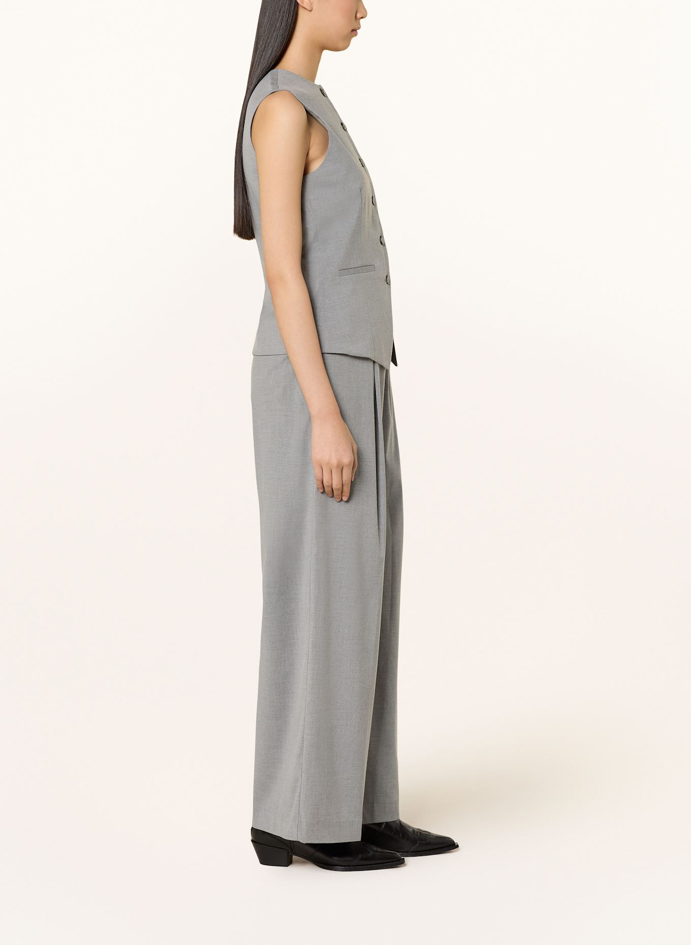 SAMSØE SAMSØE SARILA trousers: GRAY