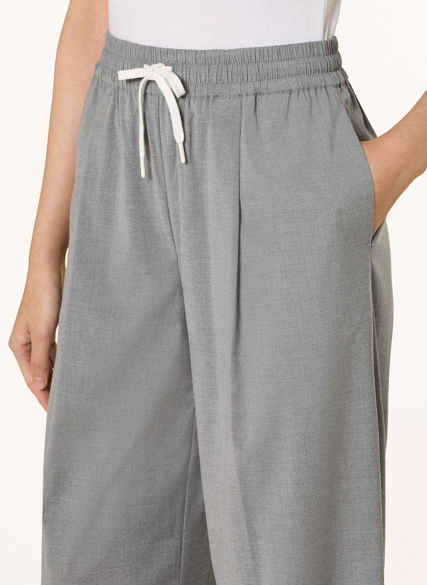 SAMSØE SAMSØE SARILA trousers: GRAY