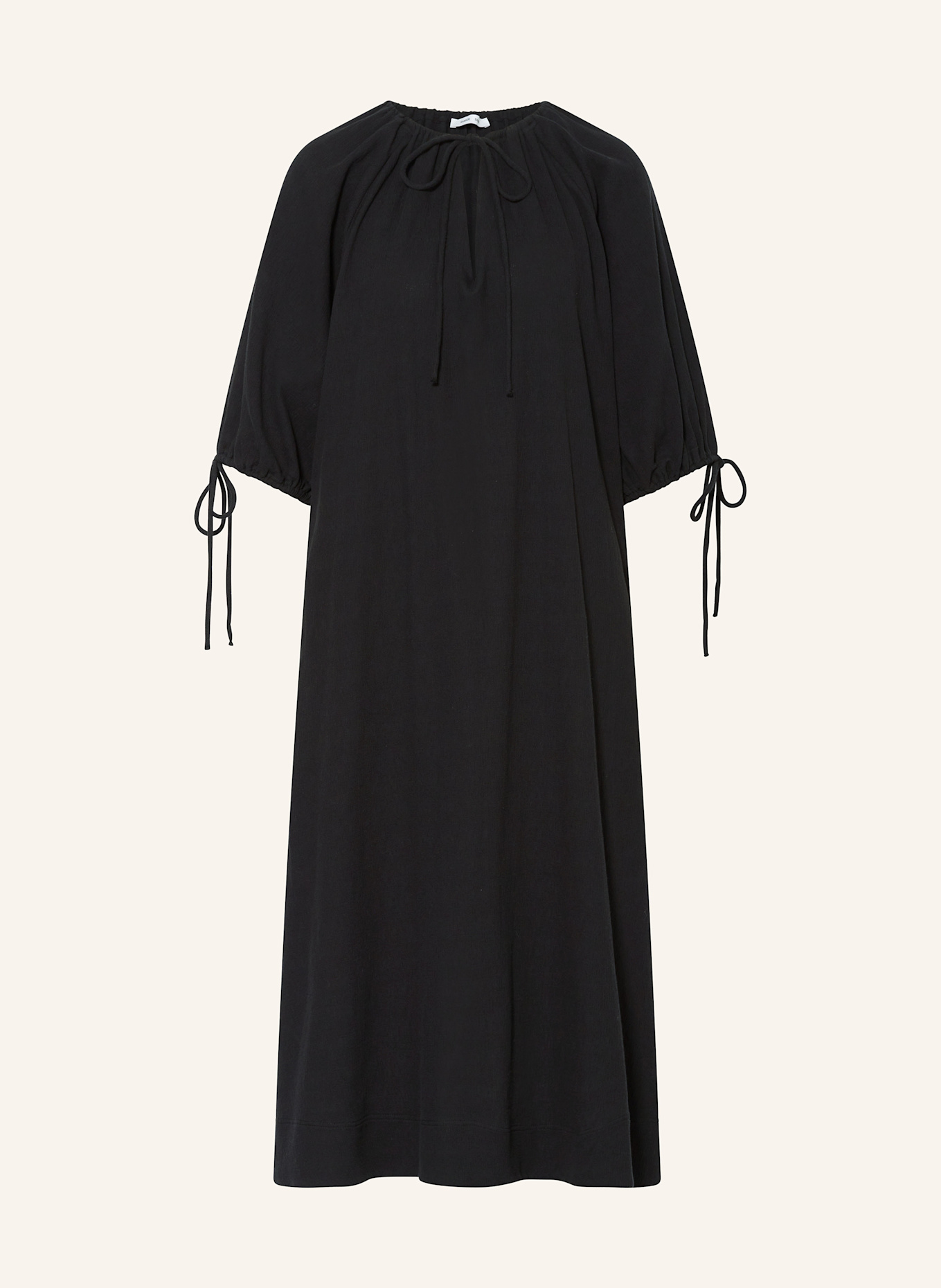 SAMSØE SAMSØE Kleid SALAGO mit 3/4-Arm: SCHWARZ