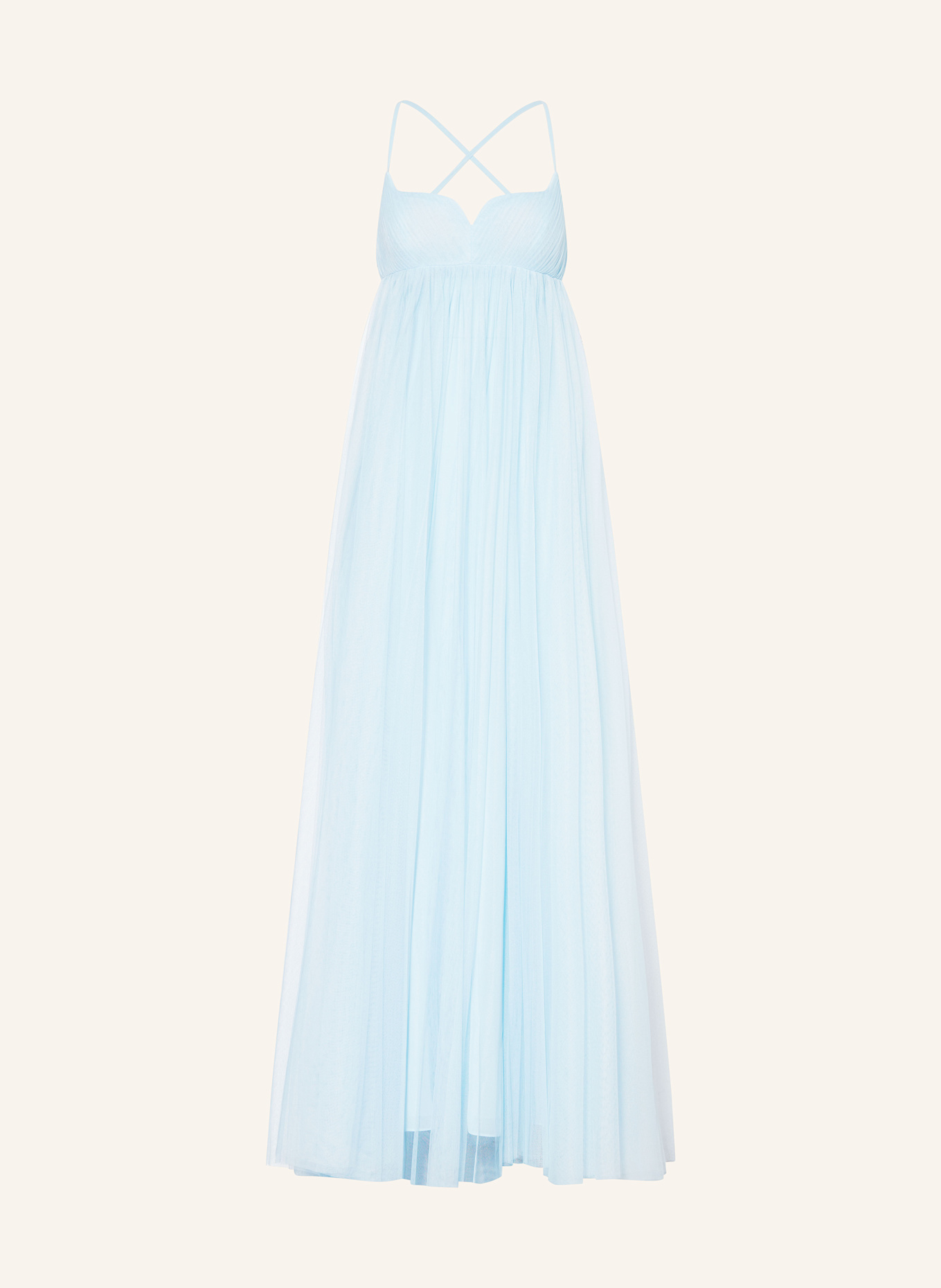 VERA WANG Abendkleid AME: HELLBLAU