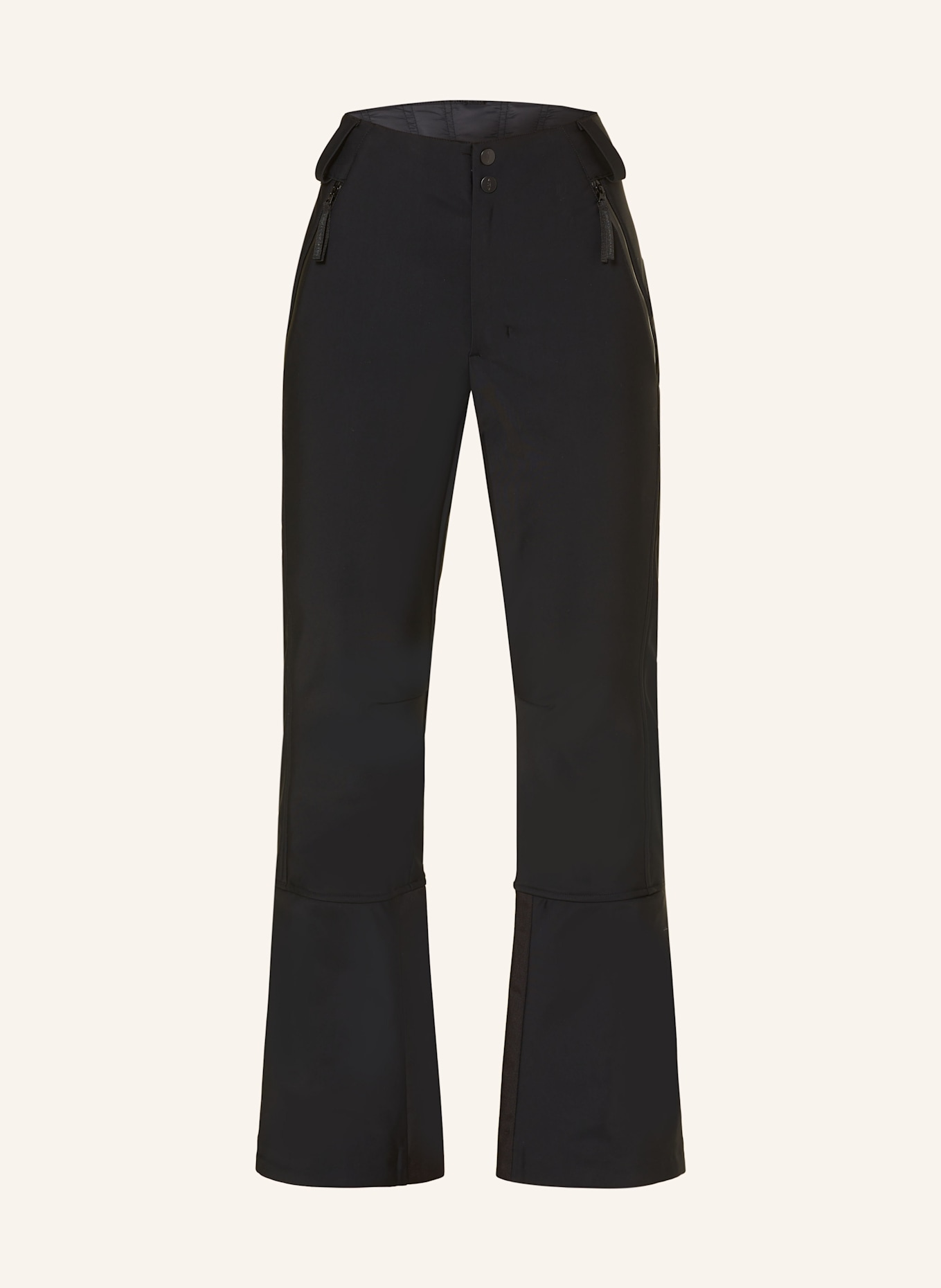 THE MOUNTAIN STUDIO Softshell-Skihose P-4 W: SCHWARZ