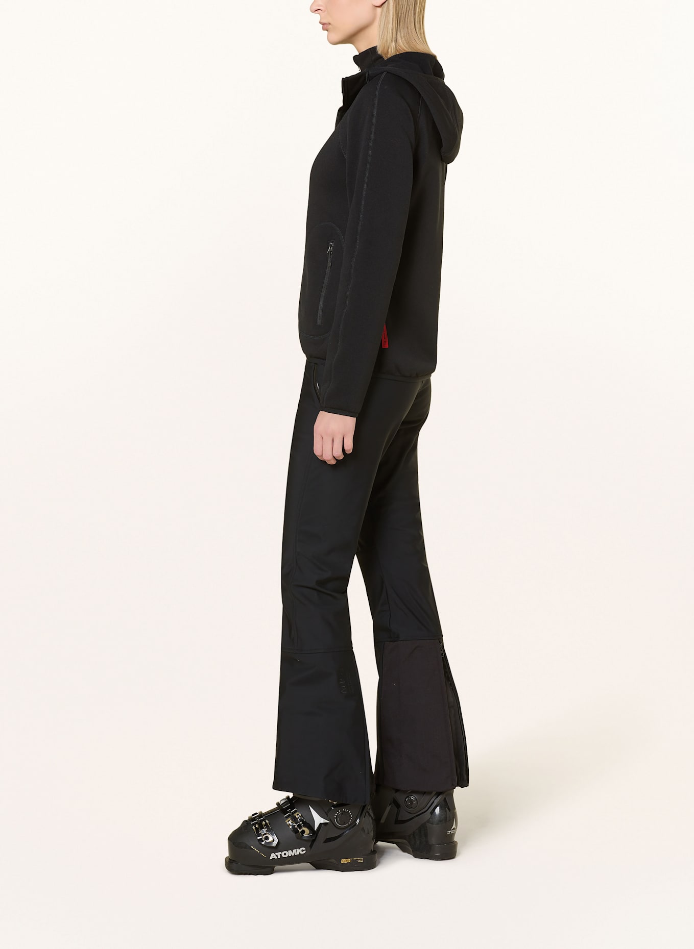 THE MOUNTAIN STUDIO Softshell-Skihose P-4 W: SCHWARZ