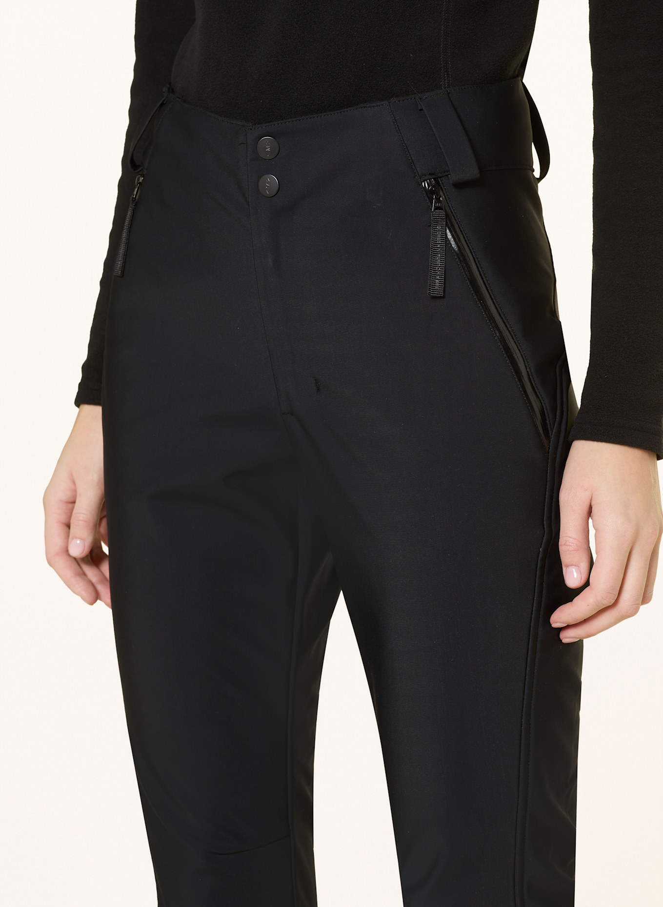 THE MOUNTAIN STUDIO Softshell-Skihose P-4 W: SCHWARZ
