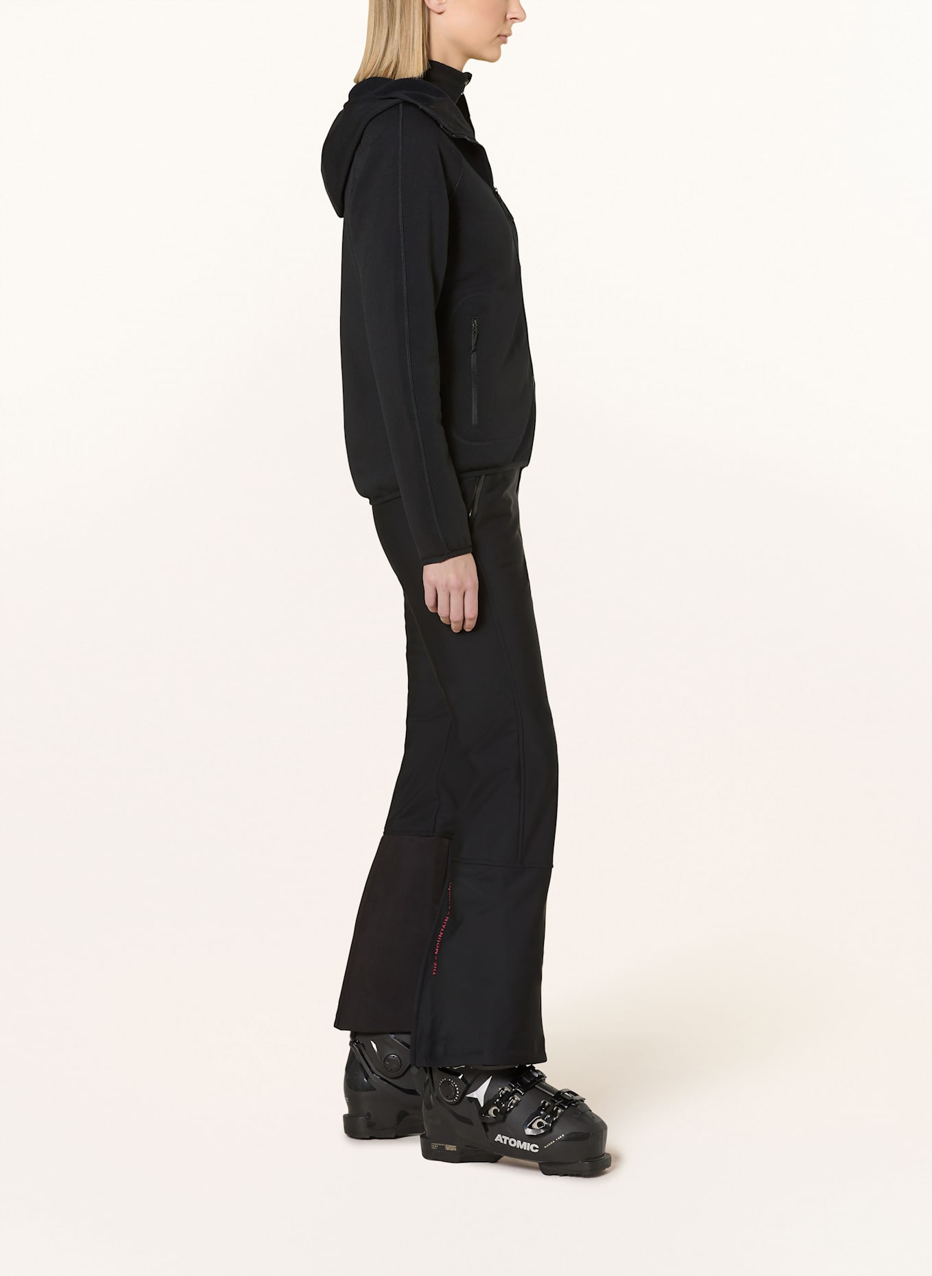 THE MOUNTAIN STUDIO Midlayer-Jacke M-2 W: SCHWARZ