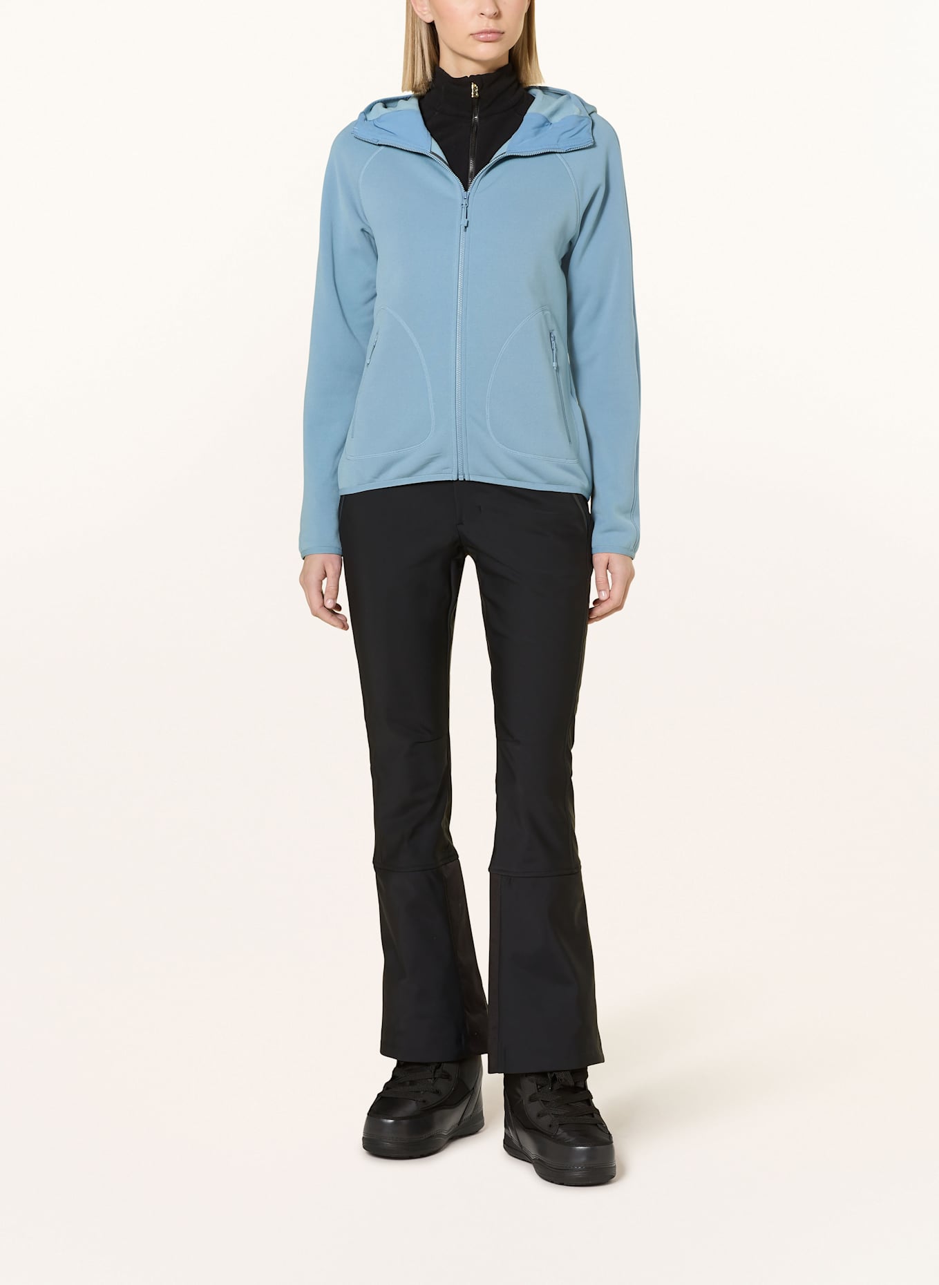 THE MOUNTAIN STUDIO Midlayer-Jacke M-2 W: BLAUGRAU
