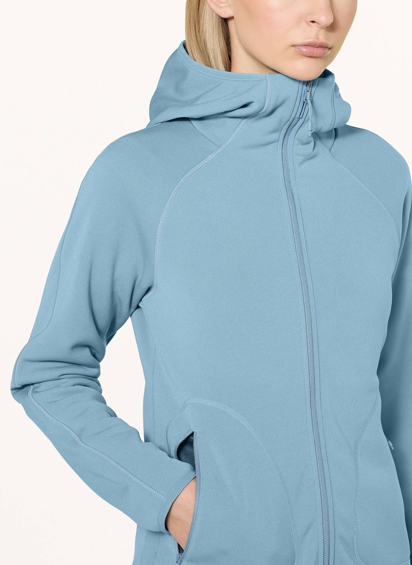 THE MOUNTAIN STUDIO Midlayer-Jacke M-2 W: BLAUGRAU