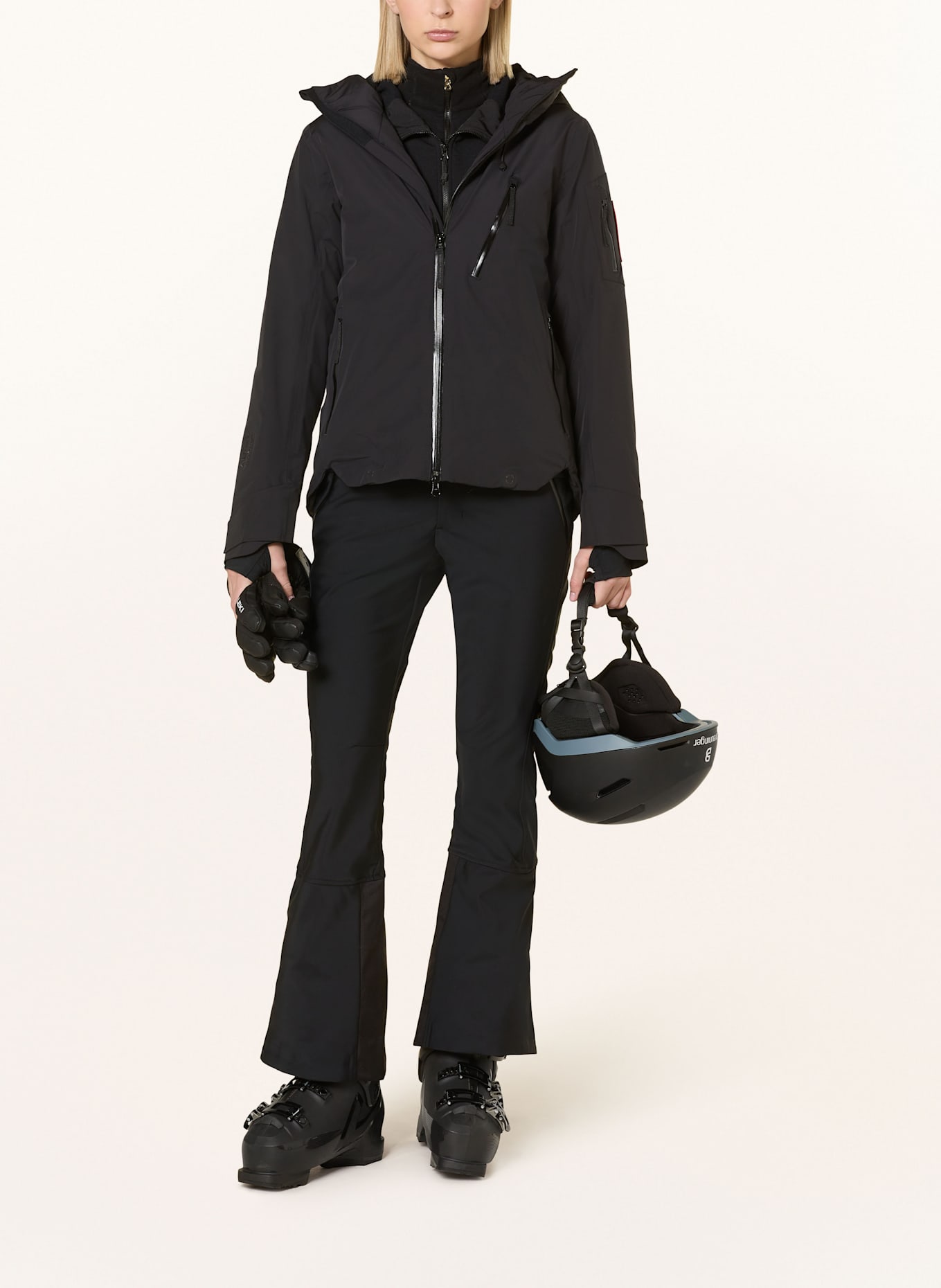 THE MOUNTAIN STUDIO Skijacke S-5 W: SCHWARZ