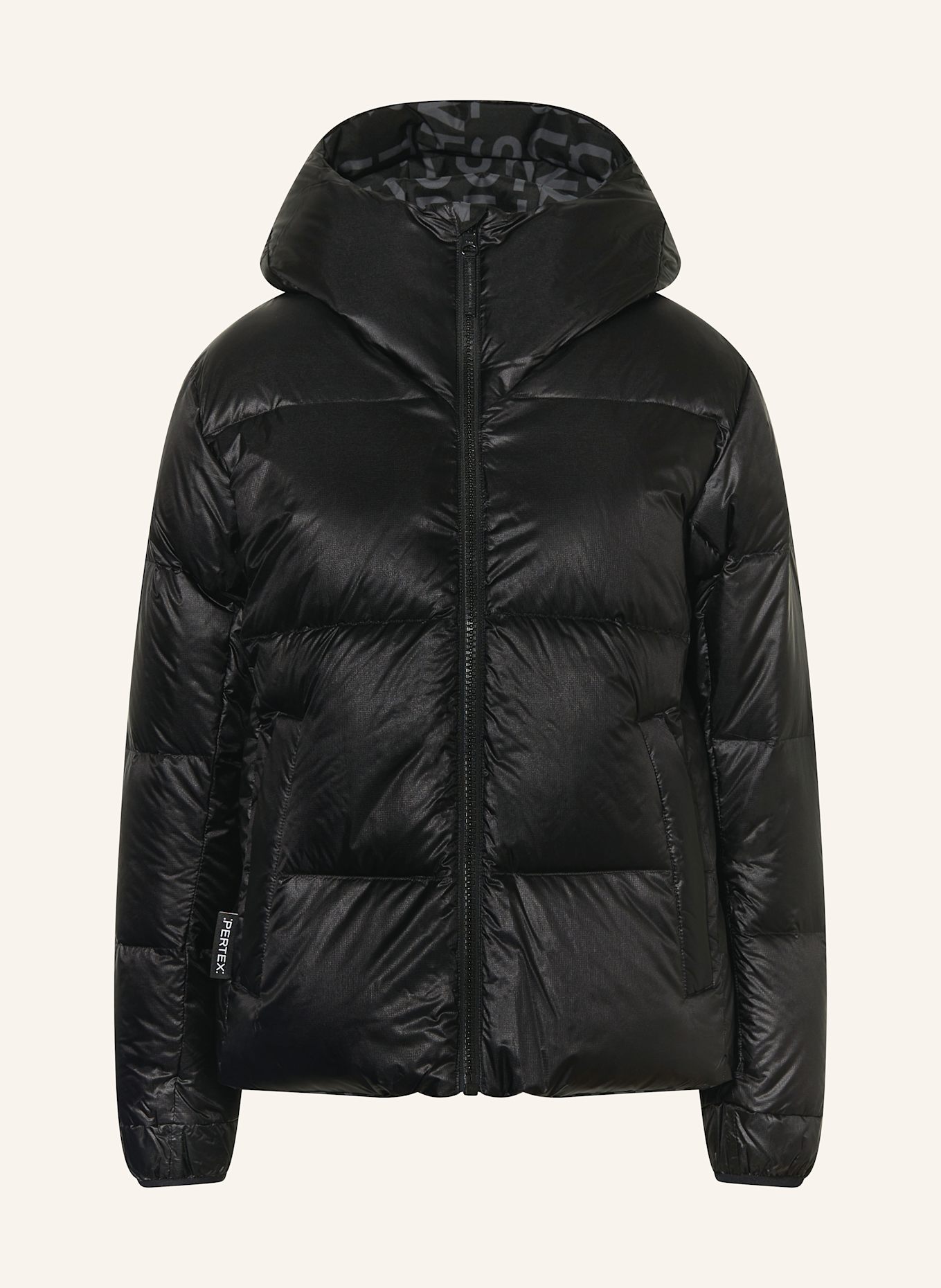 THE MOUNTAIN STUDIO Daunen-Skijacke: SCHWARZ