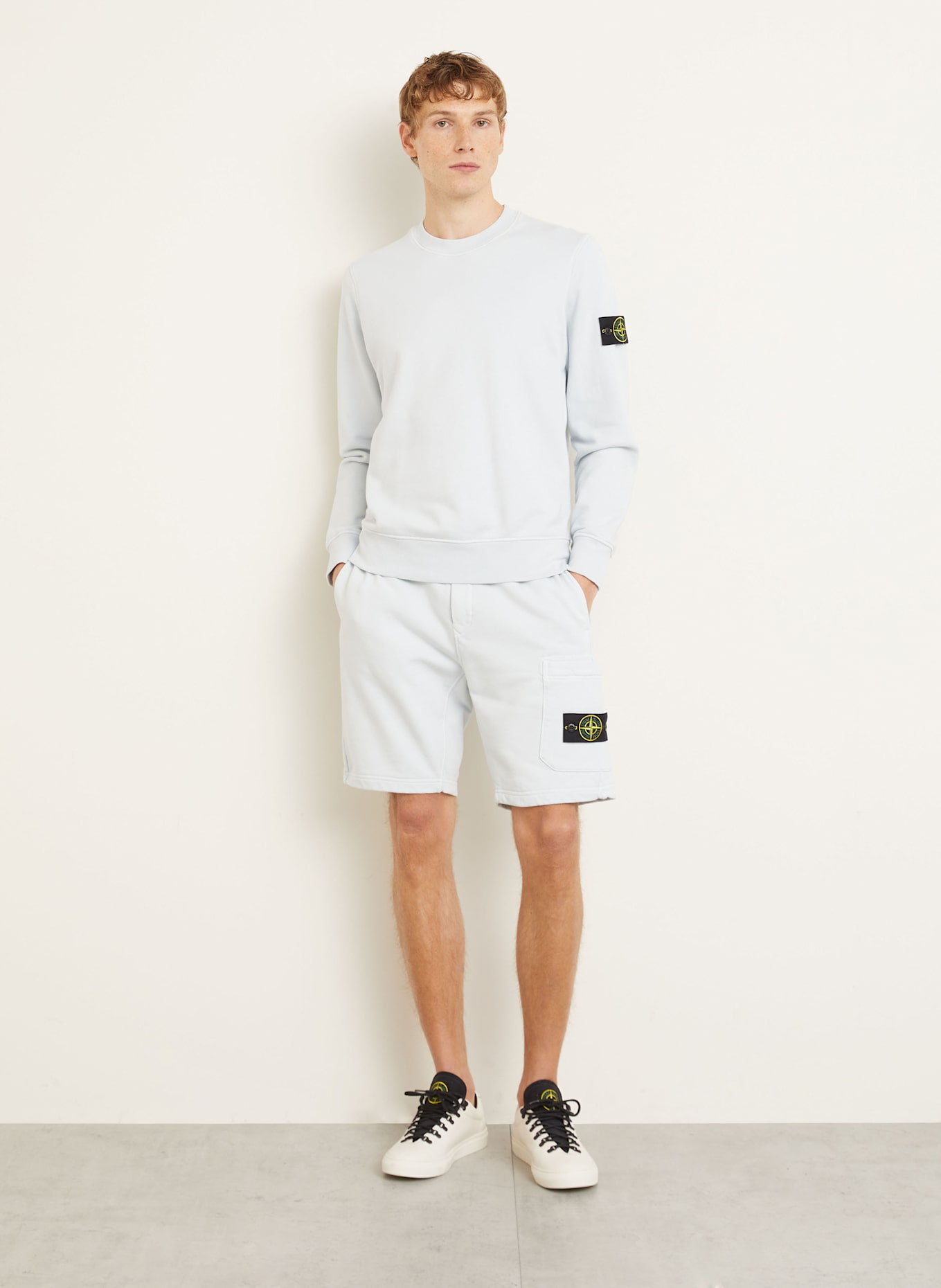 STONE ISLAND Sweatshirt: HELLBLAU