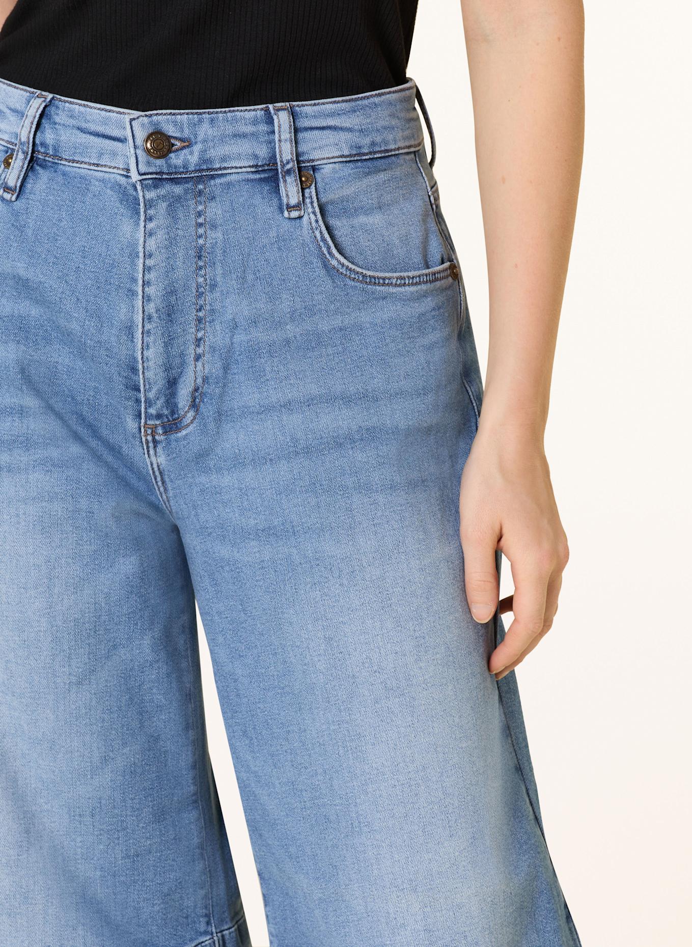 MAC Zvonové džíny DAKOTA: D414 destroyed lake blue