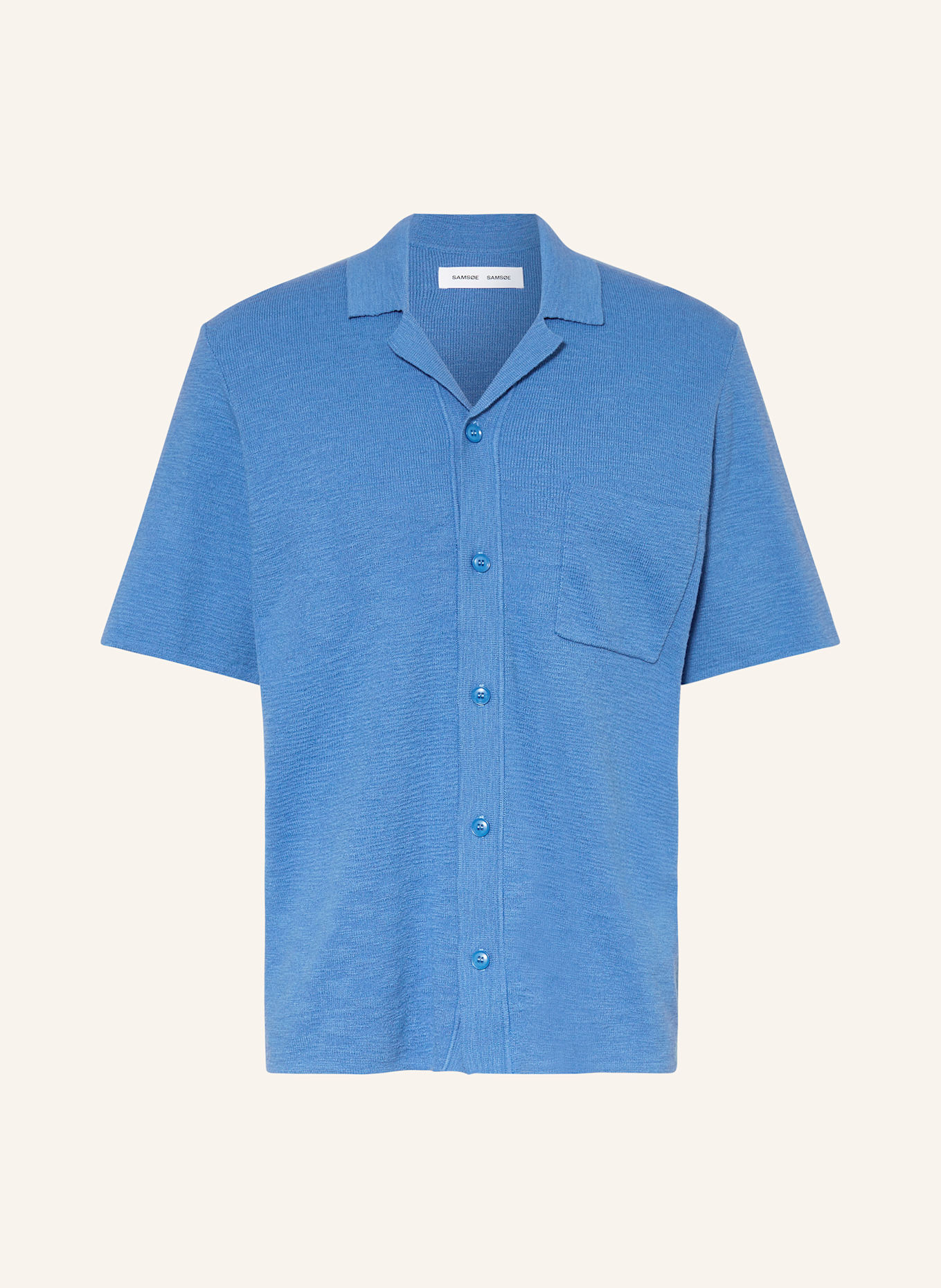 SAMSØE  SAMSØE Strickhemd SALARRY: BLAU