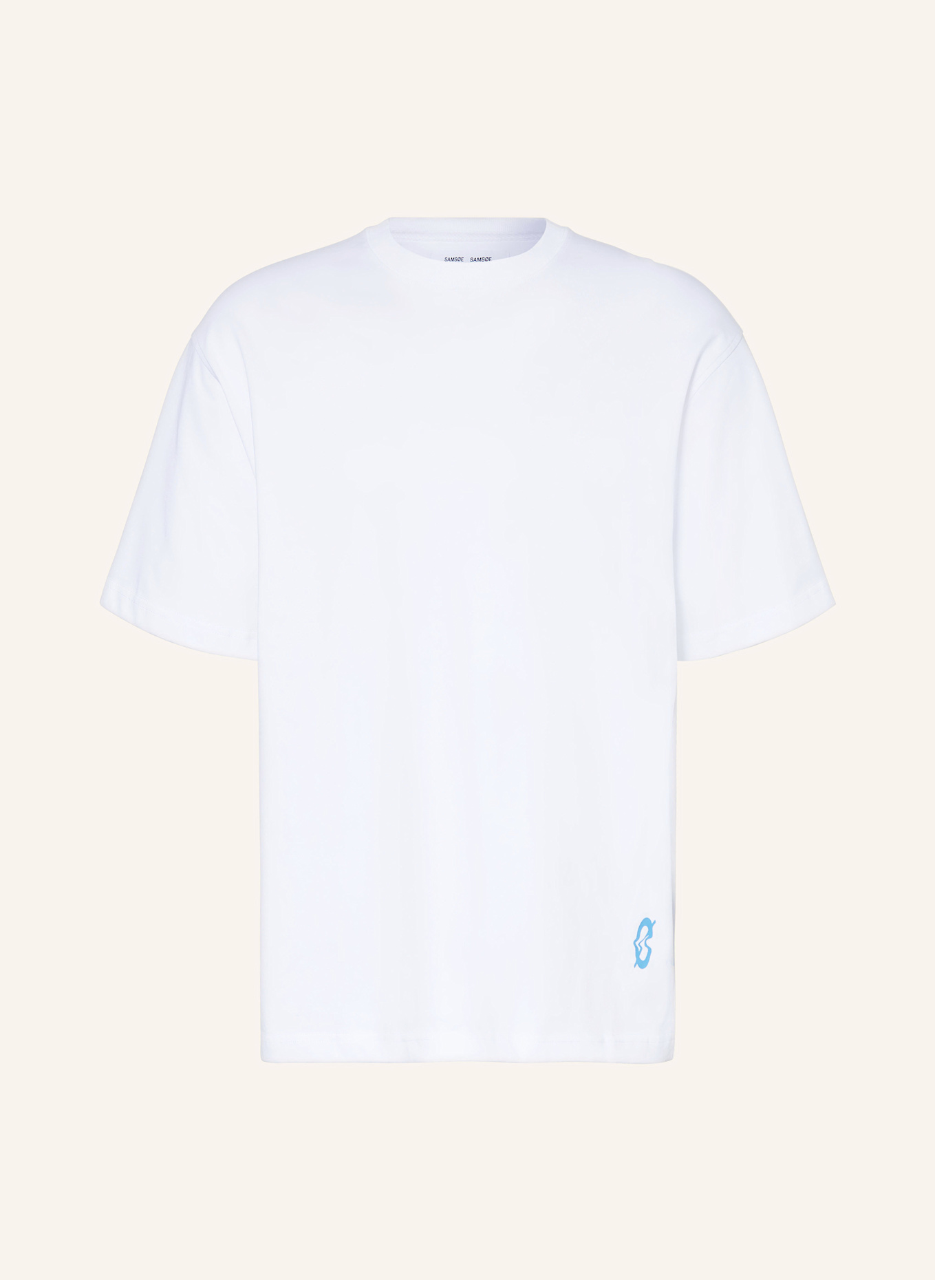 SAMSØE SAMSØE T-Shirt SASWIRL: WEISS