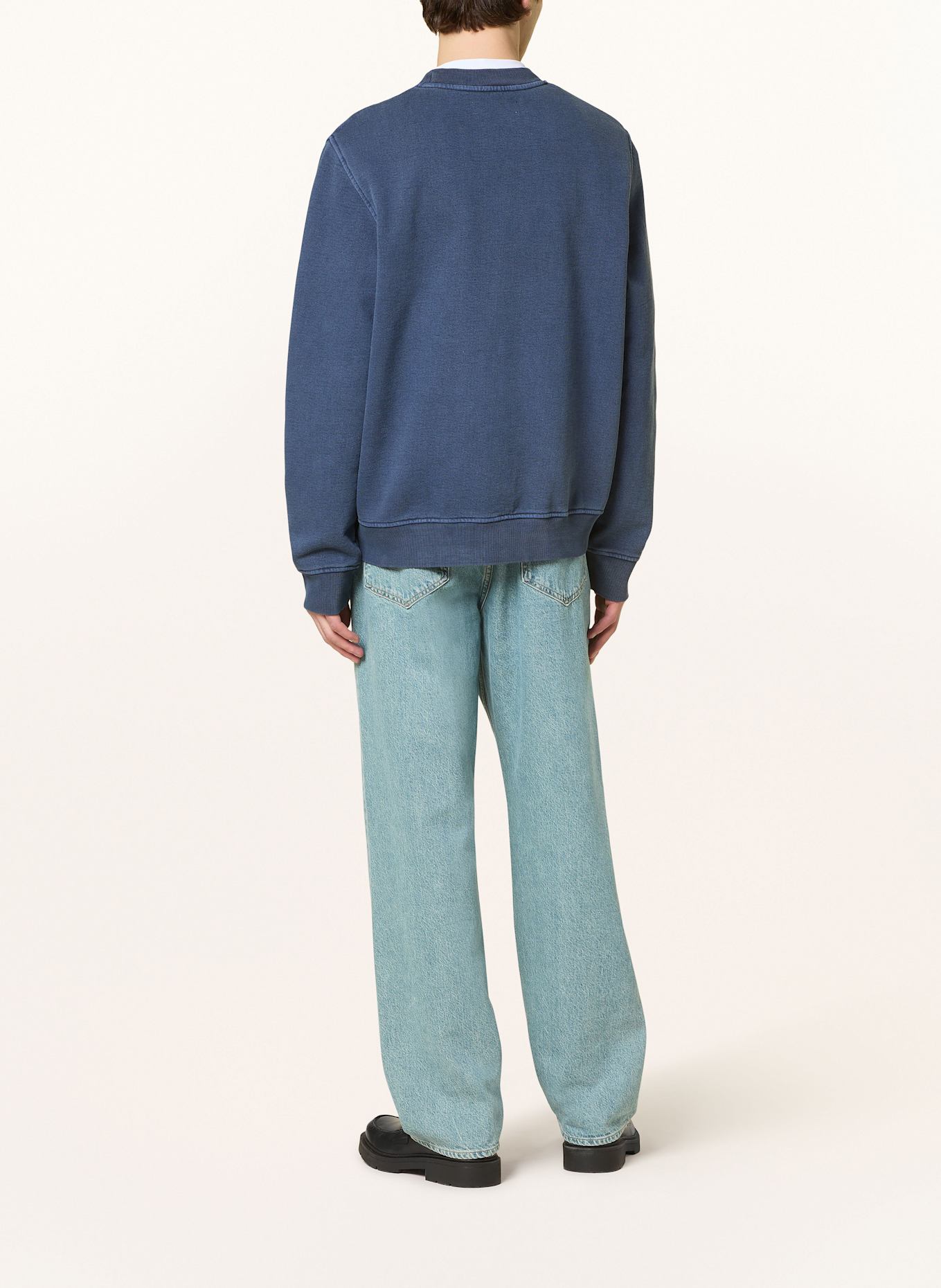 SAMSØE  SAMSØE varsity sweatshirt SAMARCUS: BLAU