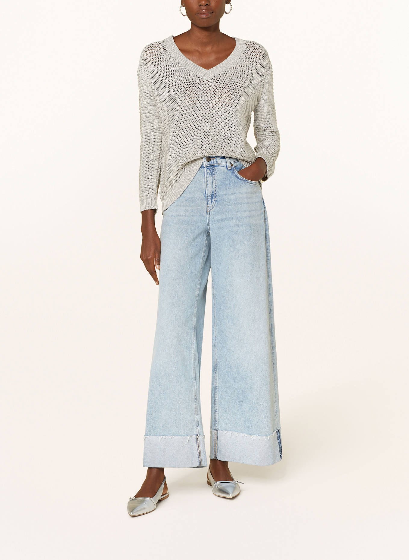 MORE & MORE Sweter: SZARY