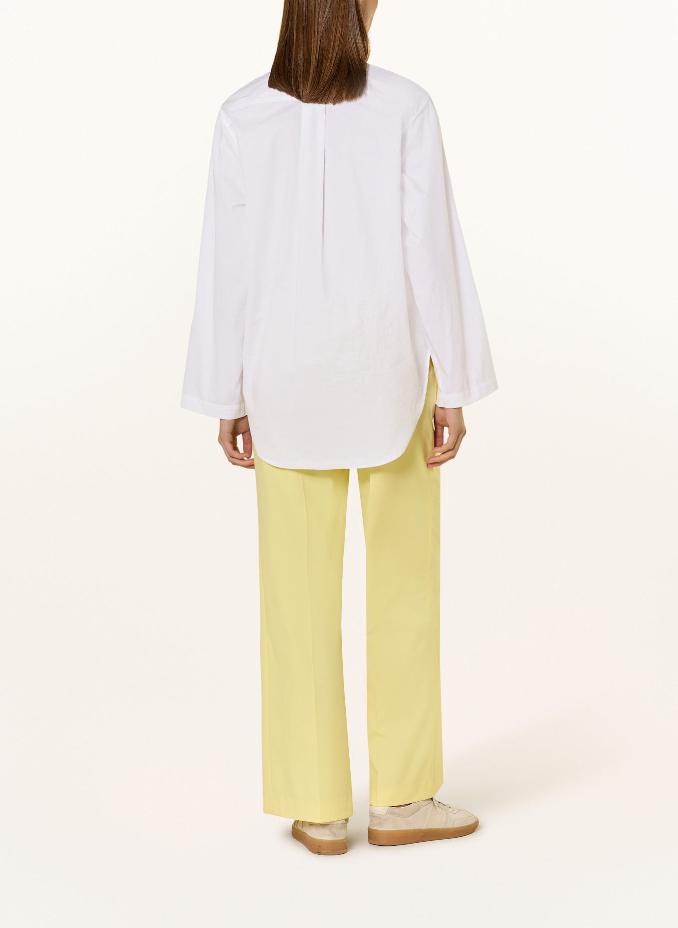 MORE & MORE Wide leg trousers: YELLOW