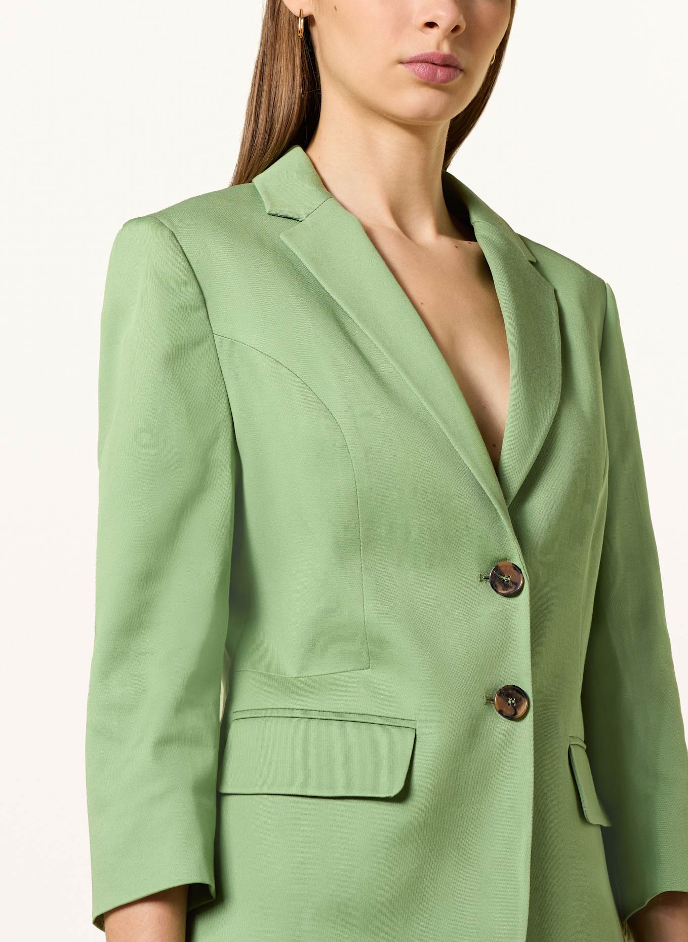 MORE & MORE Blezer z rękawem 3/4: JASNOZIELONY