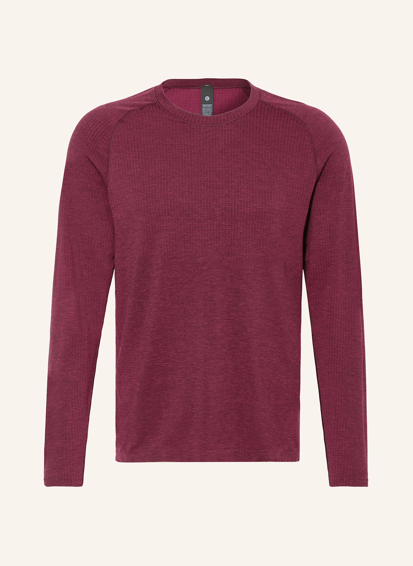 lululemon Longsleeve METAL VENT TECH LONG SLEEVE 3.0: DUNKELROT