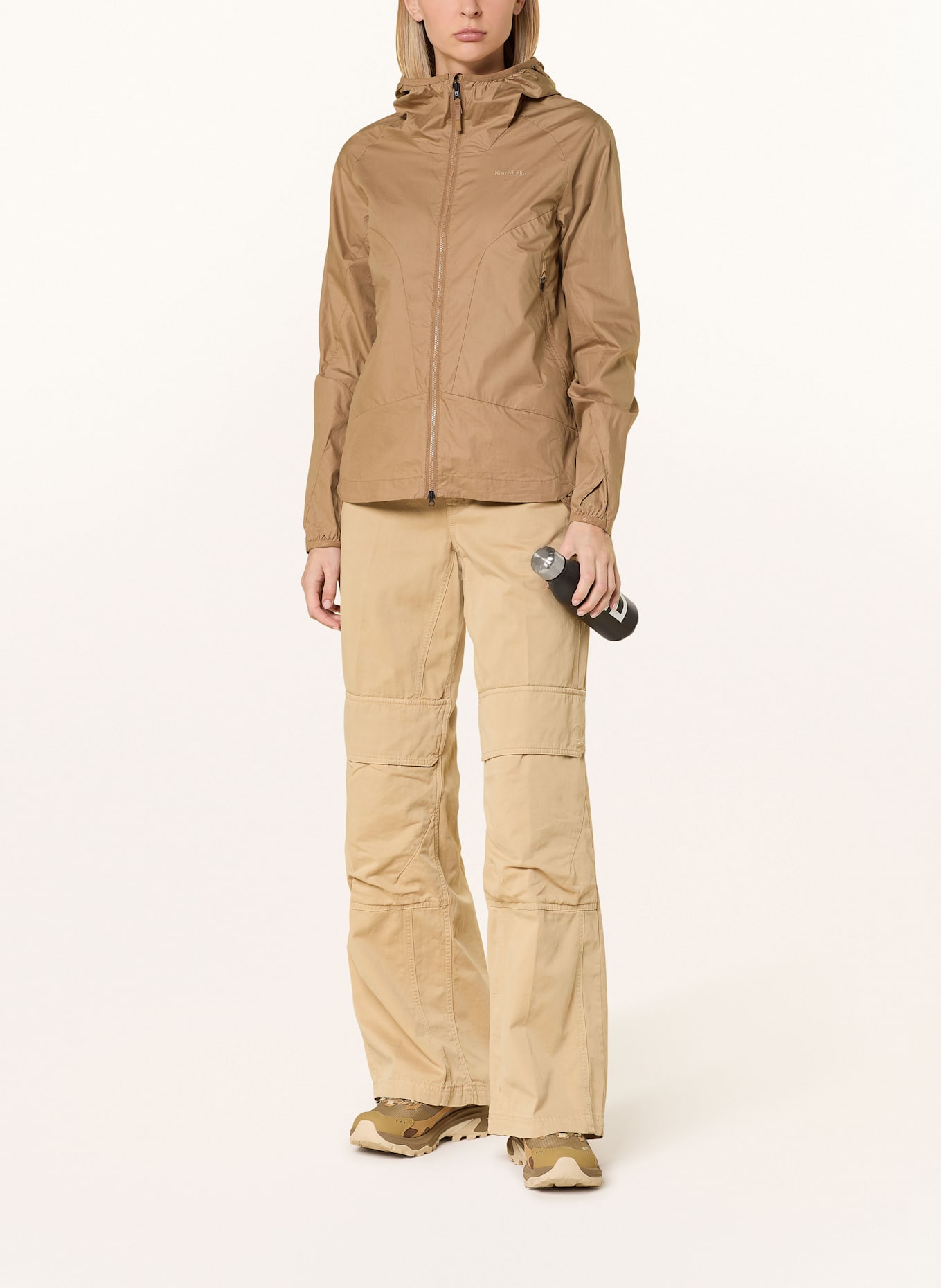 KnowledgeCotton Apparel Funktionsjacke: BEIGE