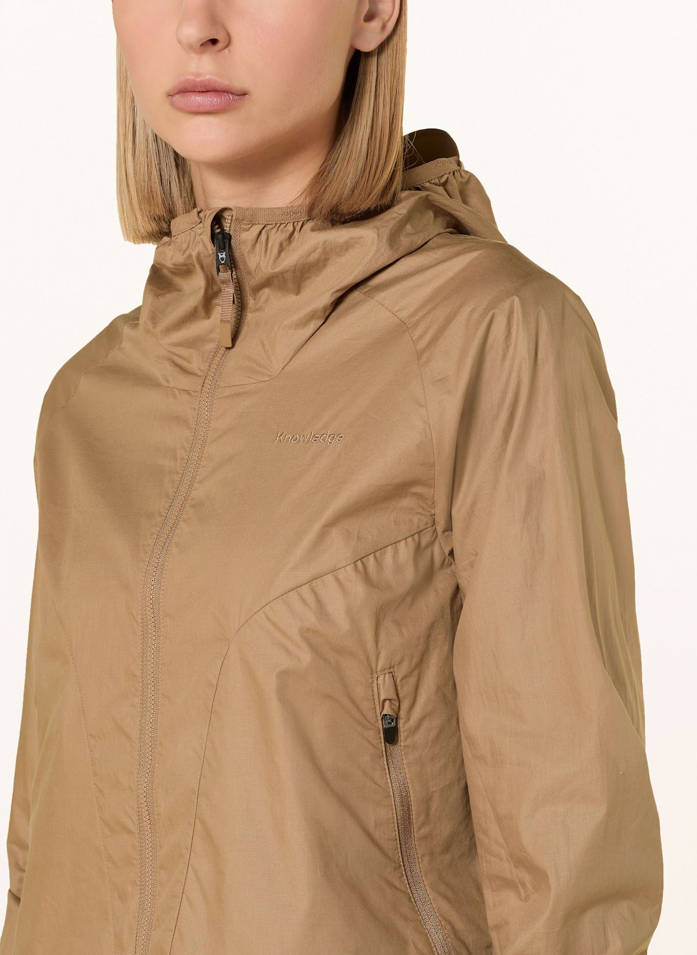 KnowledgeCotton Apparel Funktionsjacke: BEIGE