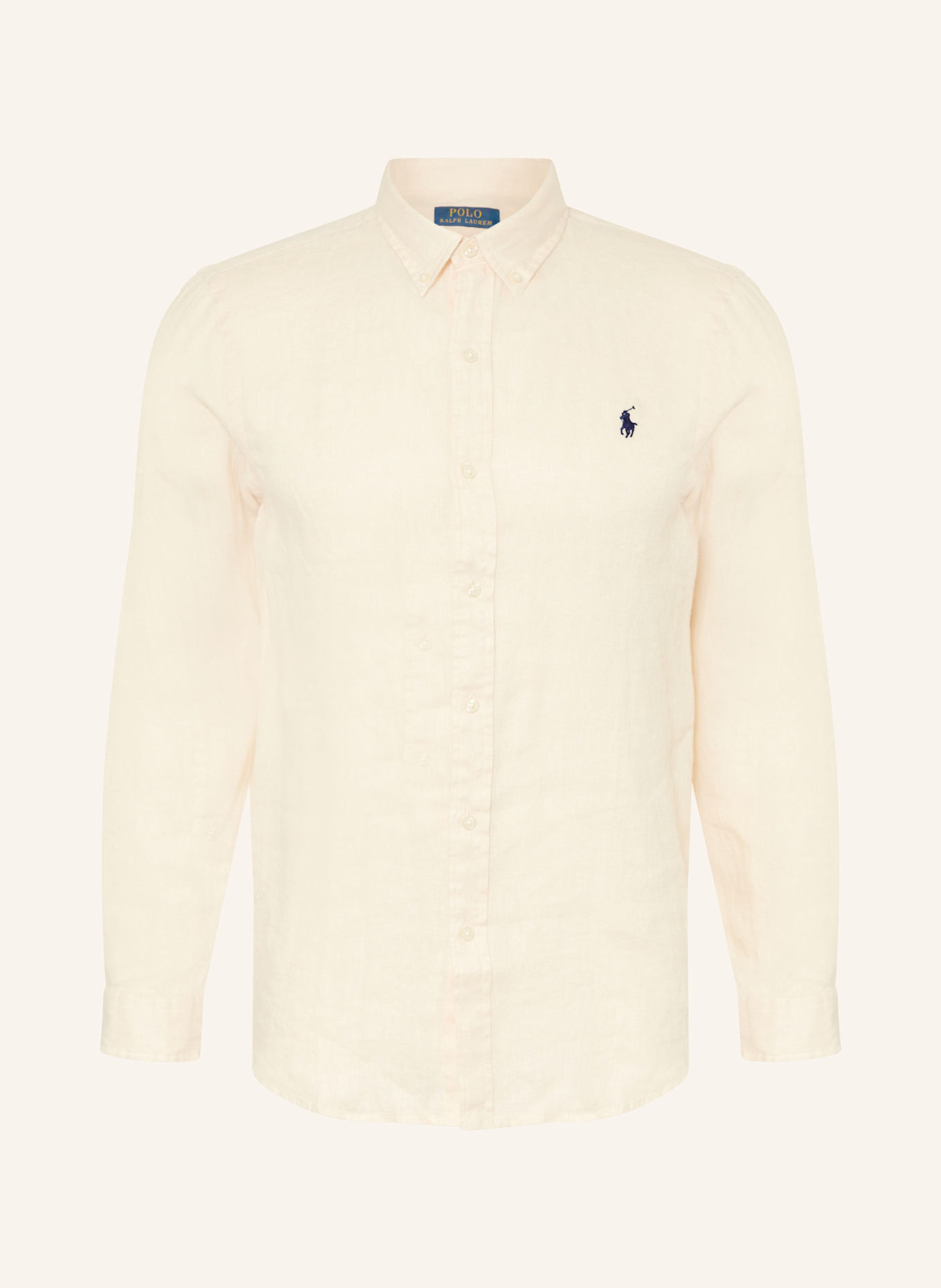 POLO RALPH LAUREN Leinenhemd Slim Fit, Farbe: CREME (Bild 1)