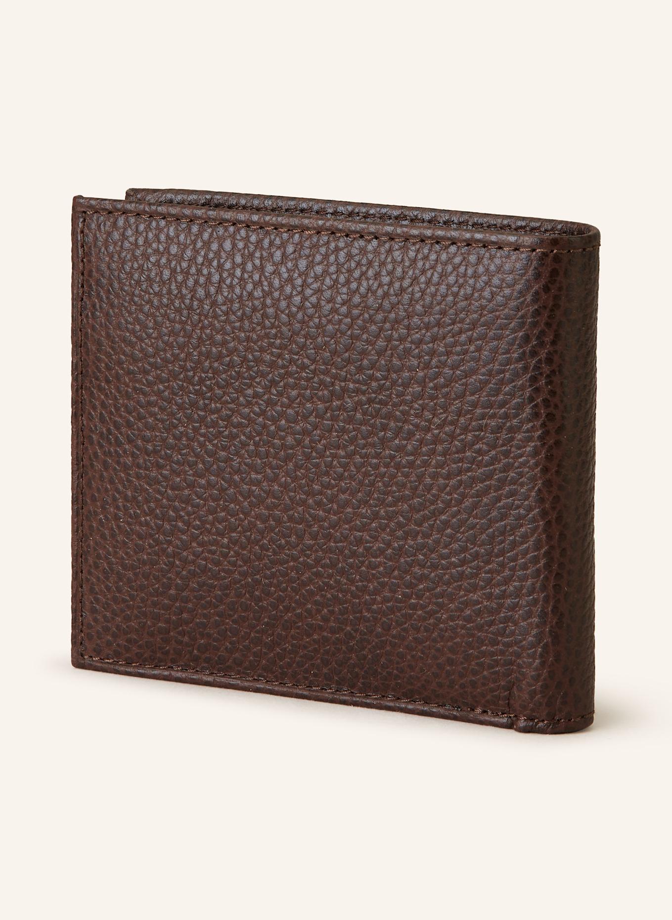 POLO RALPH LAUREN Geldbörse: DUNKELBRAUN