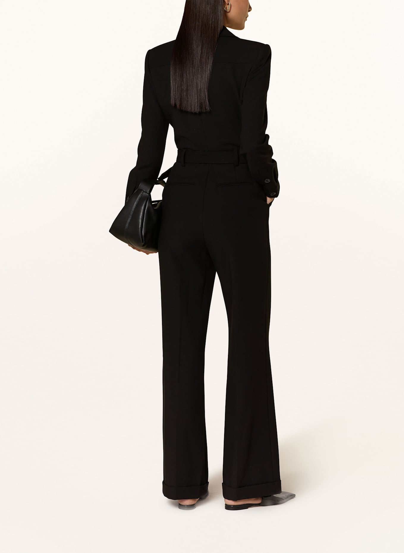 REISS Jumpsuit: SCHWARZ