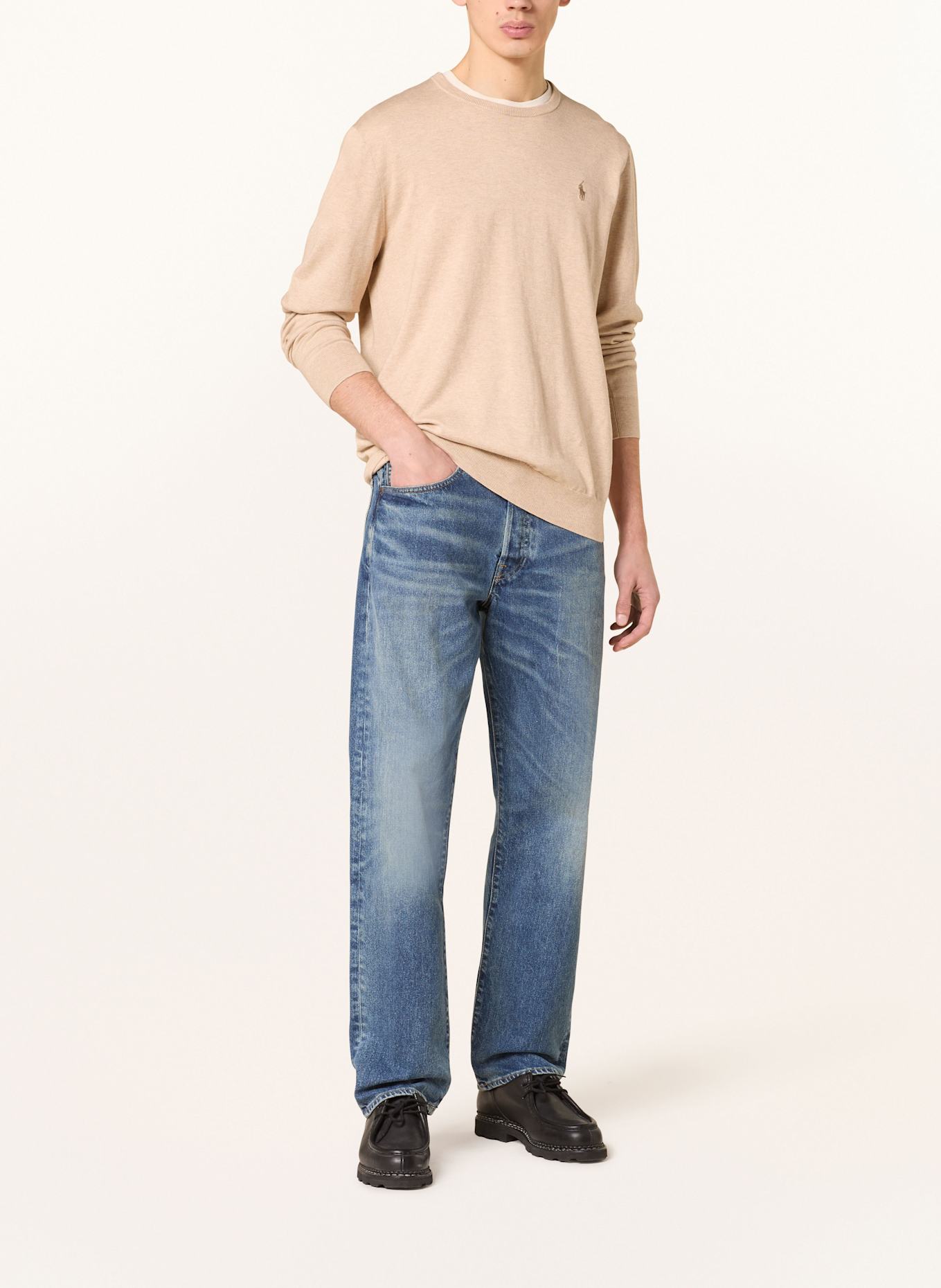 POLO RALPH LAUREN Svetr: BÉŽOVÁ