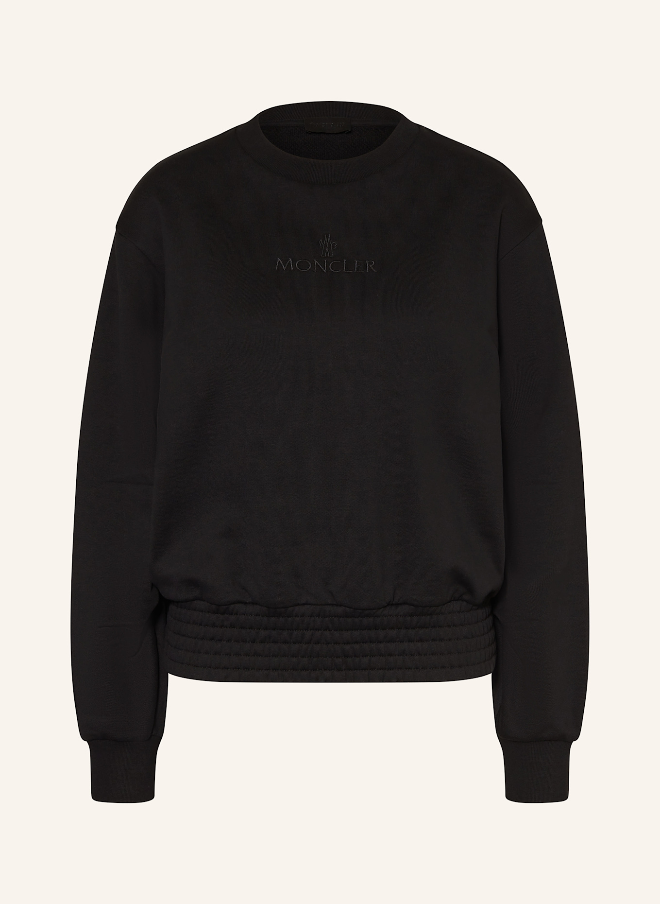 MONCLER Sweatshirt: SCHWARZ