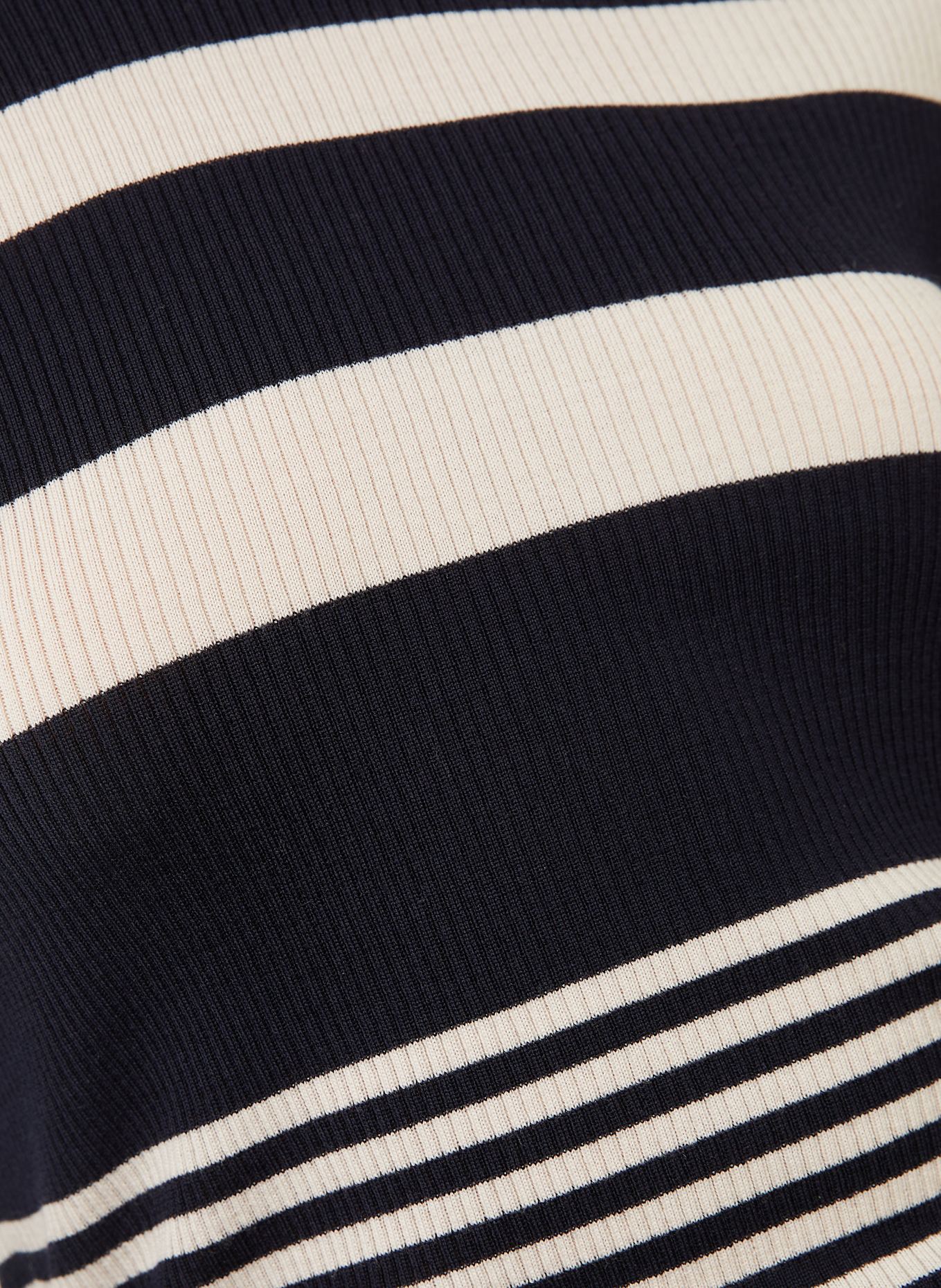 MONCLER Pullover: DUNKELBLAU/ CREME (Bild 6)