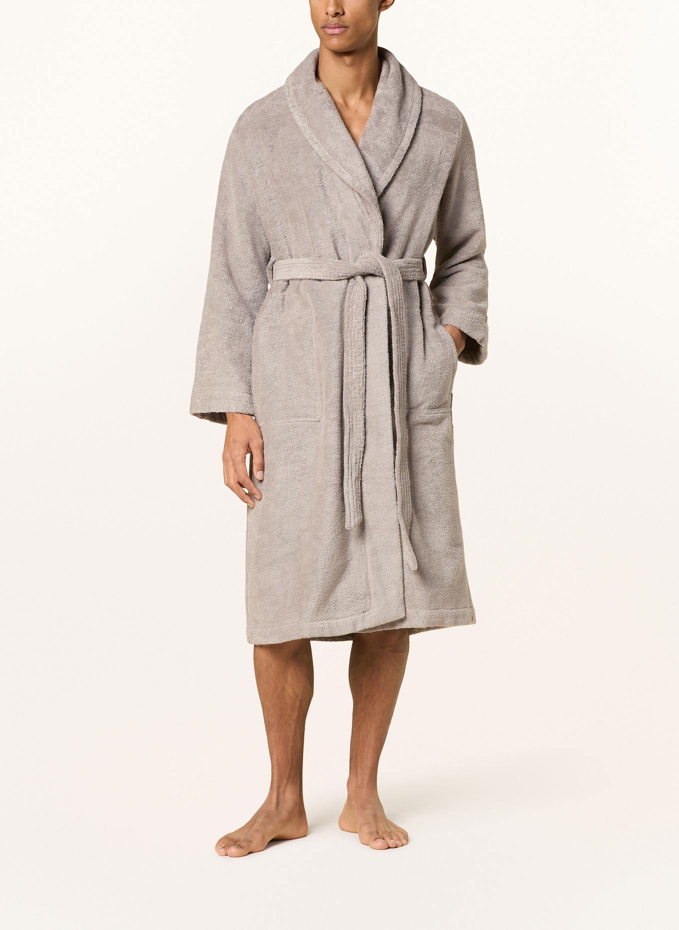 weseta switzerland Damen-Bademantel: GRAU