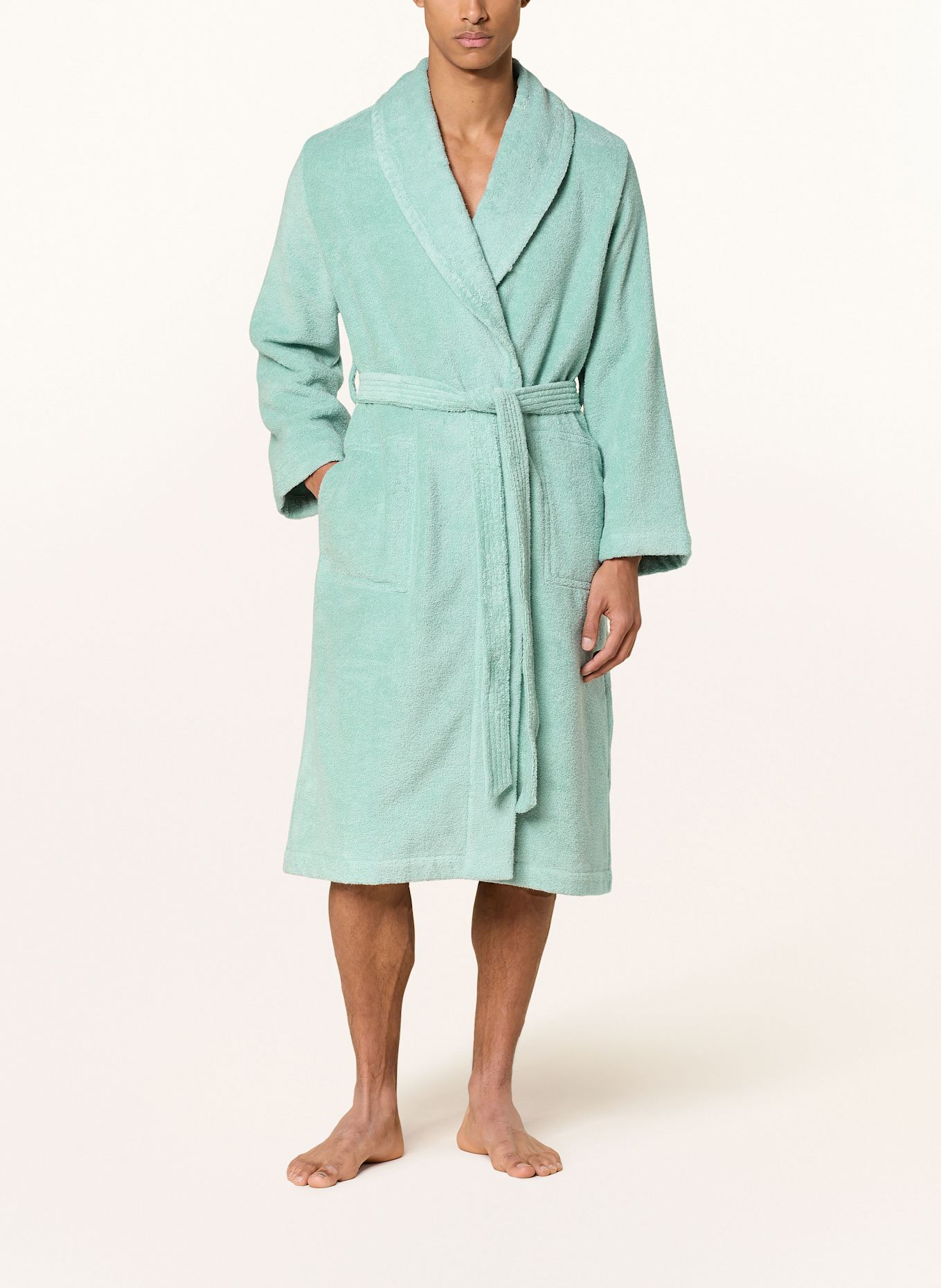 weseta switzerland Damen-Bademantel: MINT