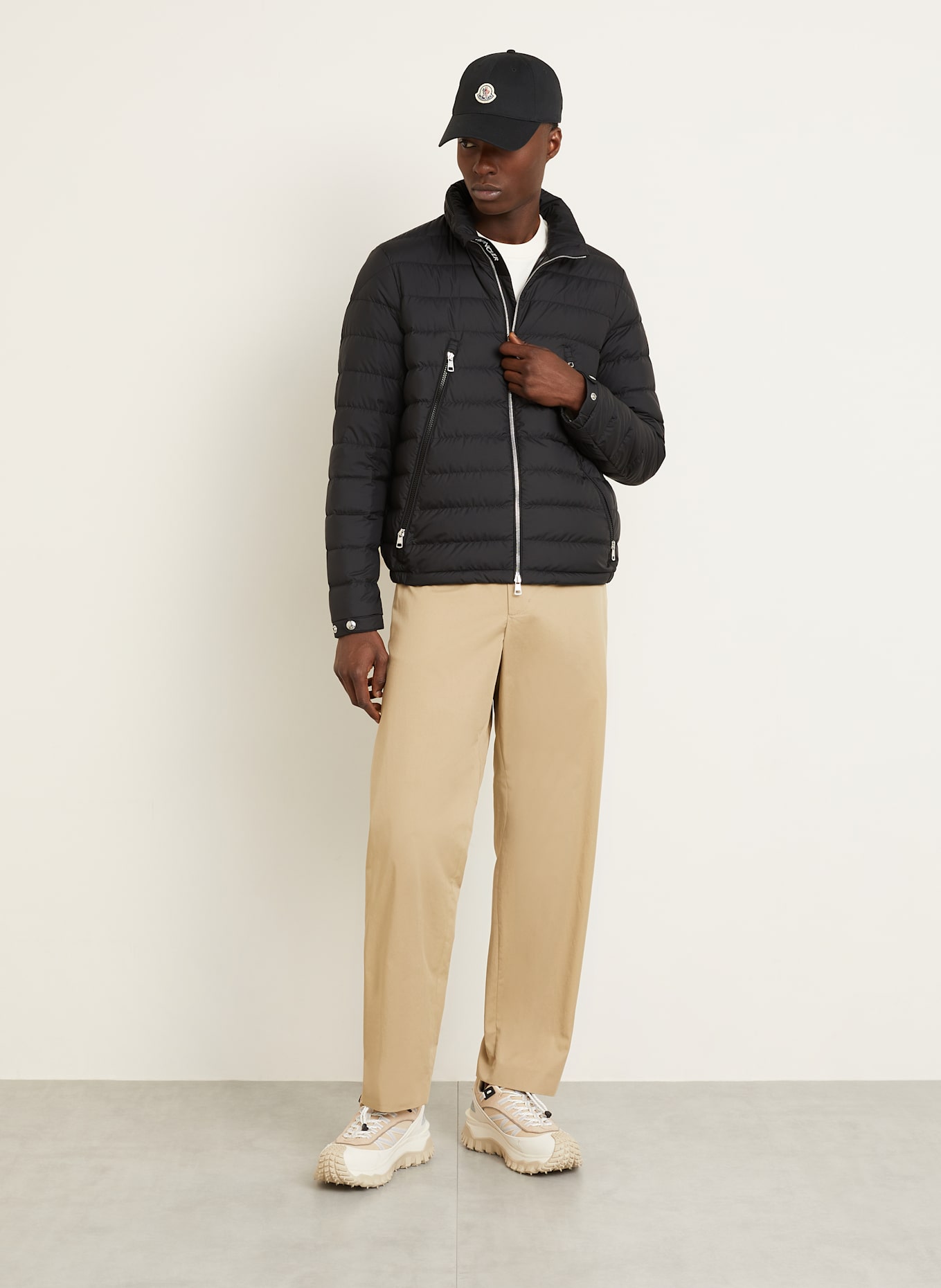 MONCLER Daunenjacke ALFIT: SCHWARZ