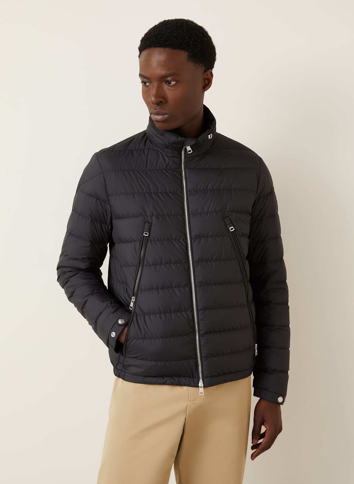 MONCLER Daunenjacke ALFIT: SCHWARZ