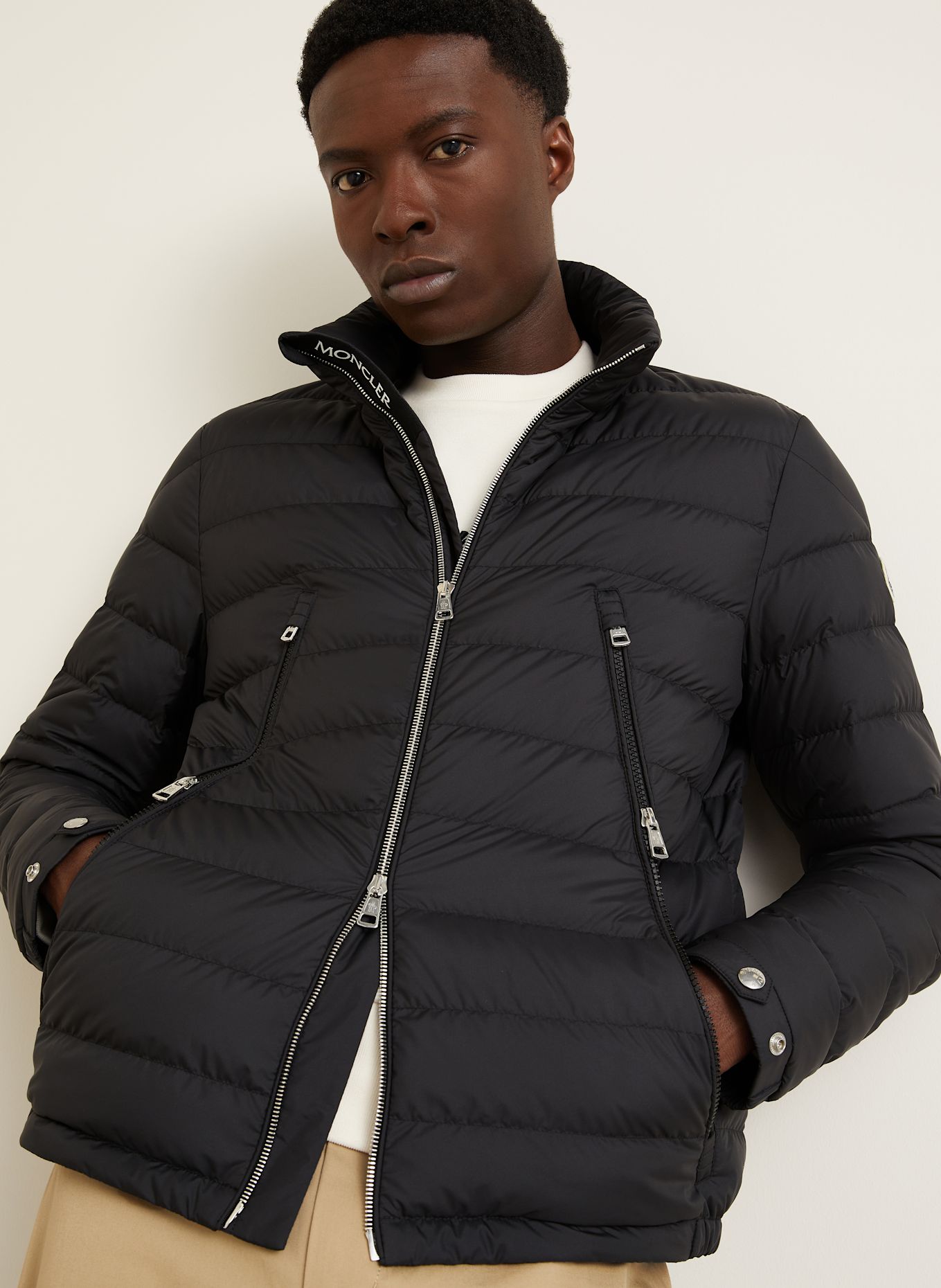 MONCLER Daunenjacke ALFIT: SCHWARZ